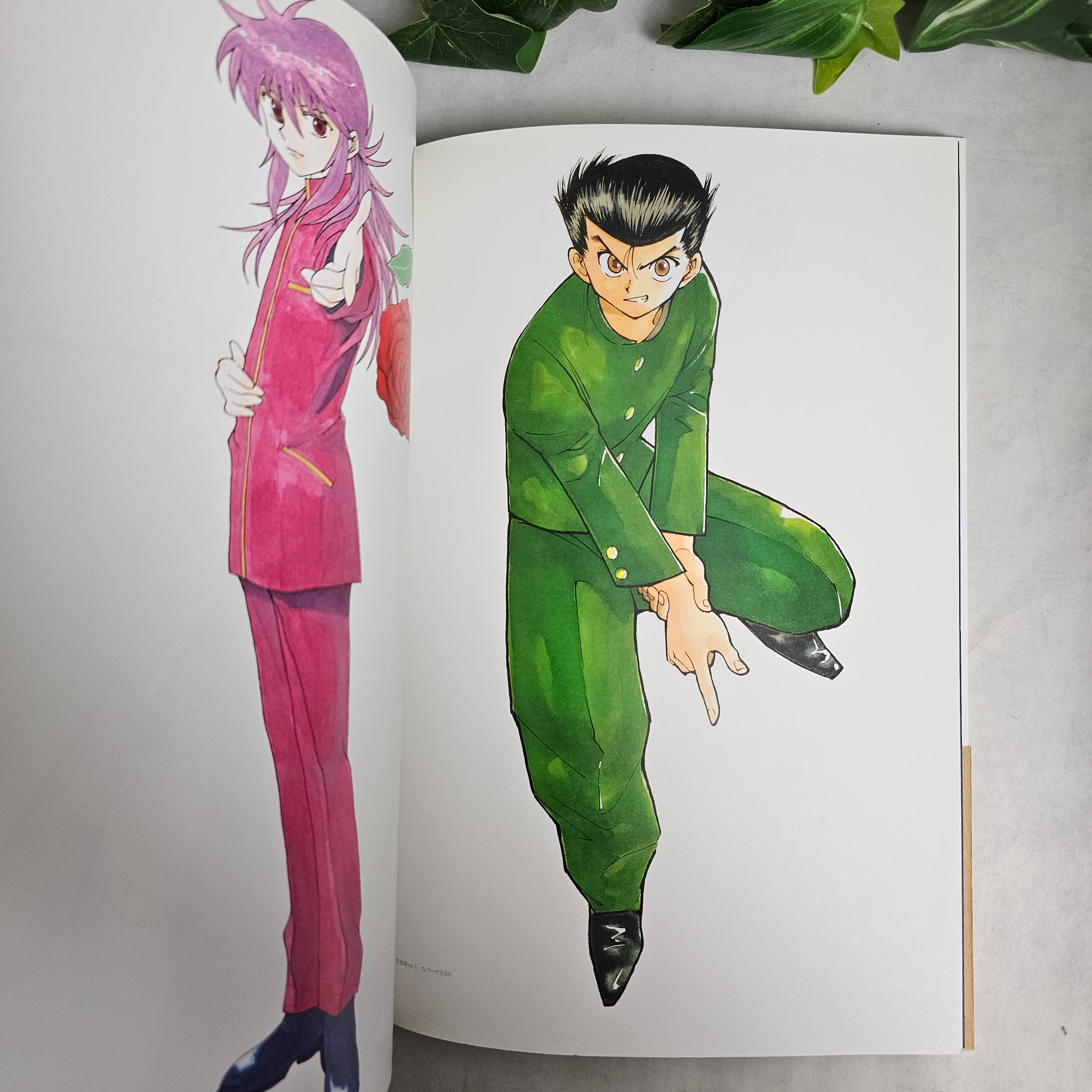 Artbook - YuYu Hakusho Gashu