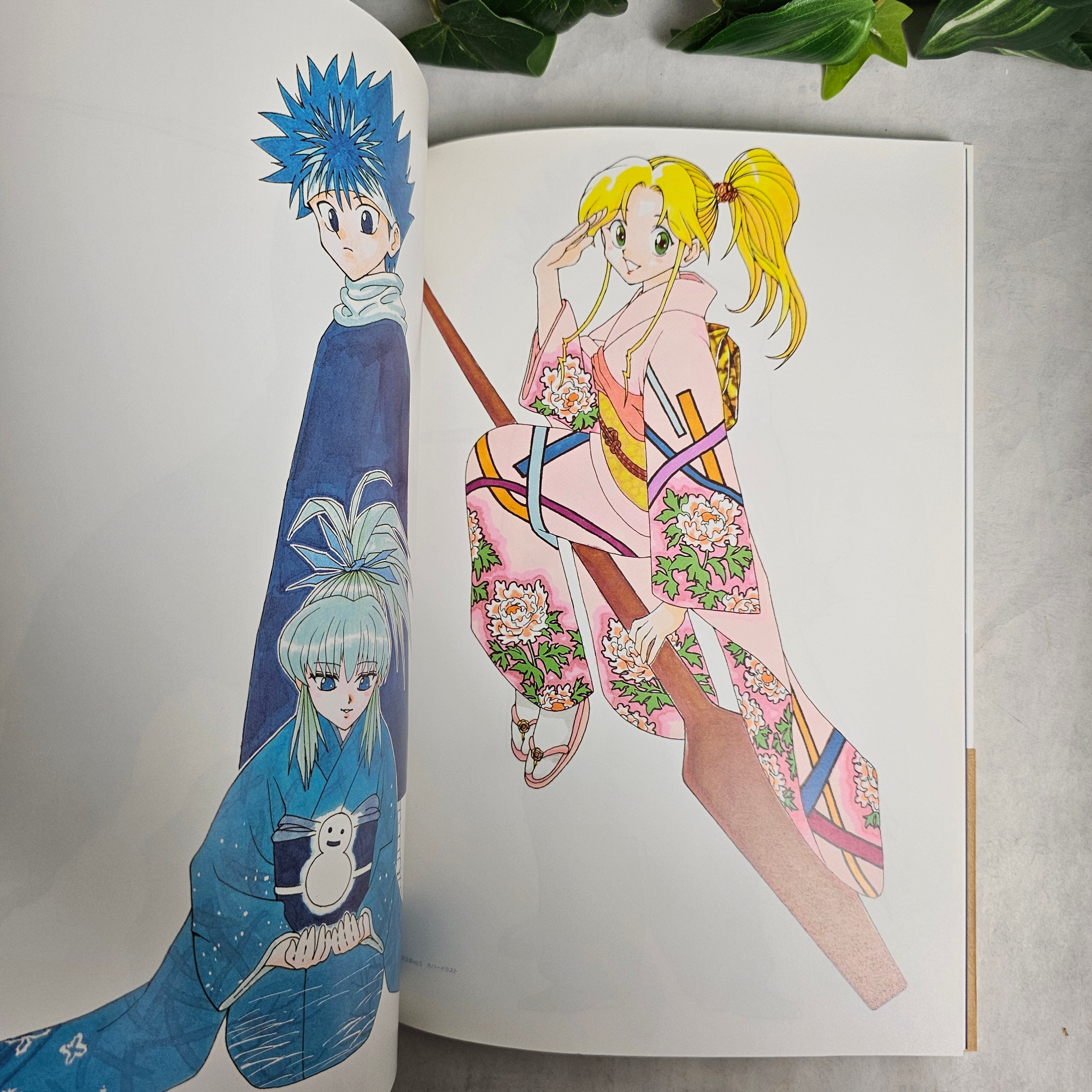 Artbook - YuYu Hakusho Gashu