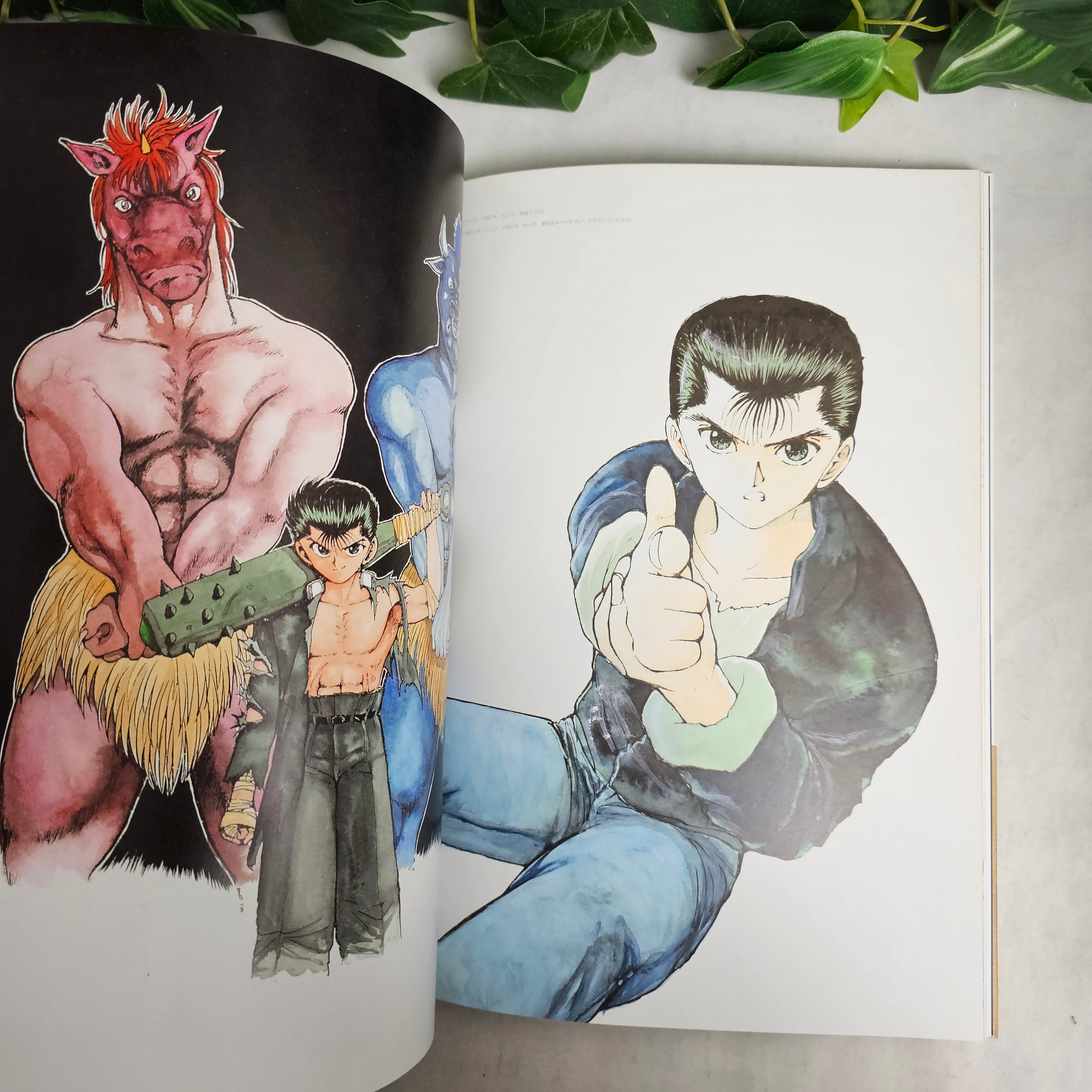 Artbook - YuYu Hakusho Gashu