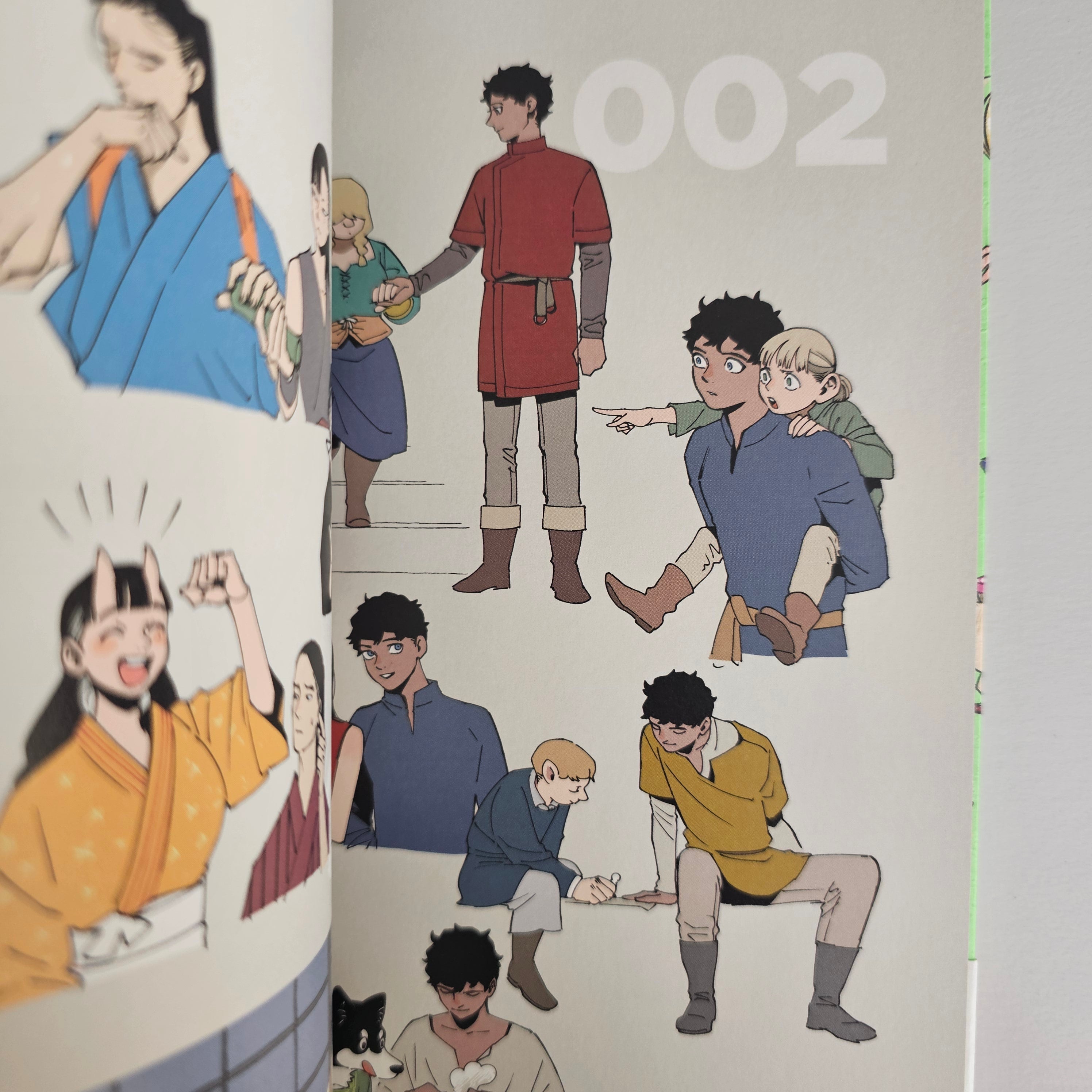 Gloutons & Dragons - Daydream Hour (Artbook Ryoko Kui)