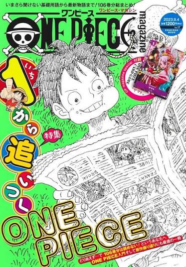 ONE PIECE Magazine Vol. 17 + carte P-046 Yamato (japonais)