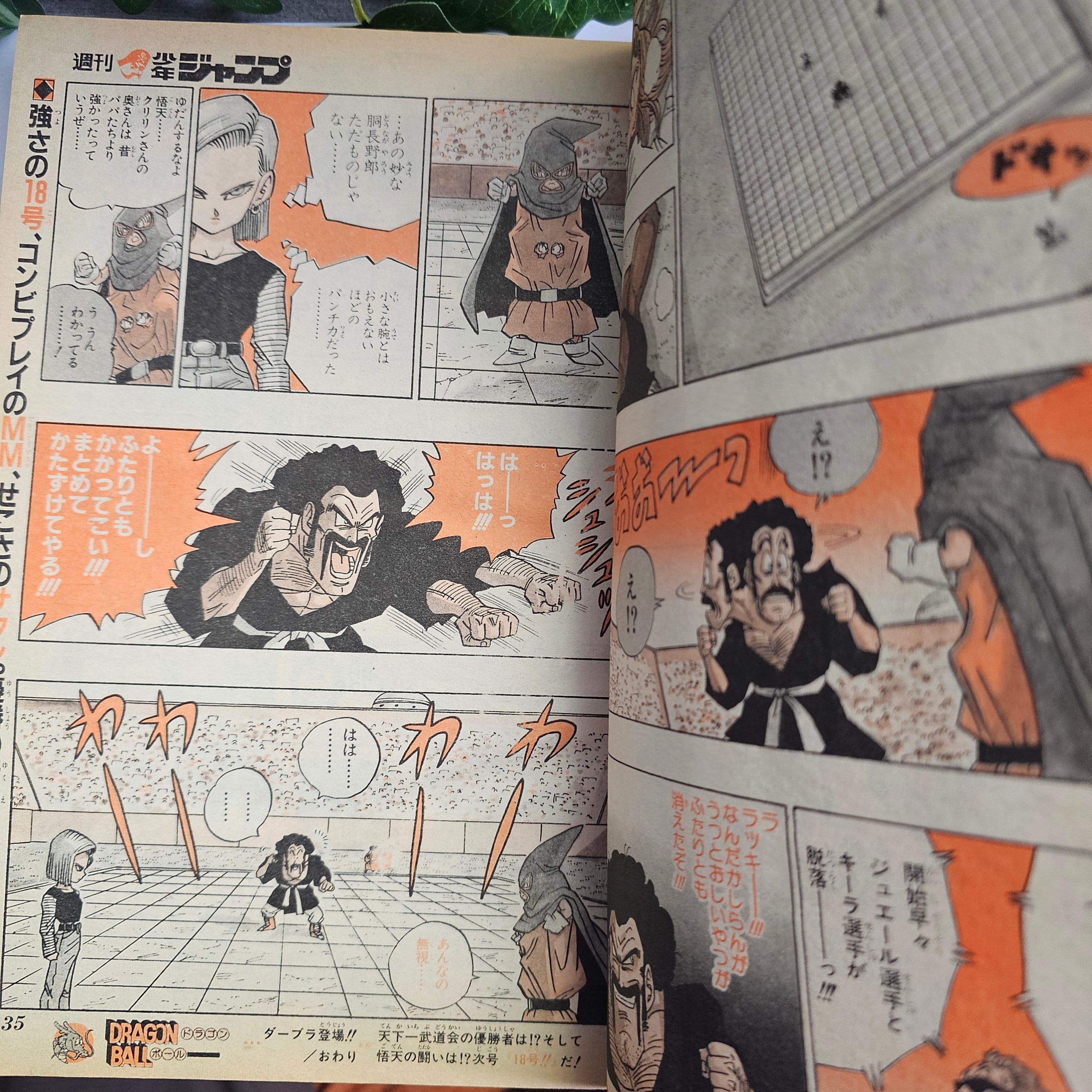 Weekly Shonen Jump n°3-4 (1994) pages Dragon Ball