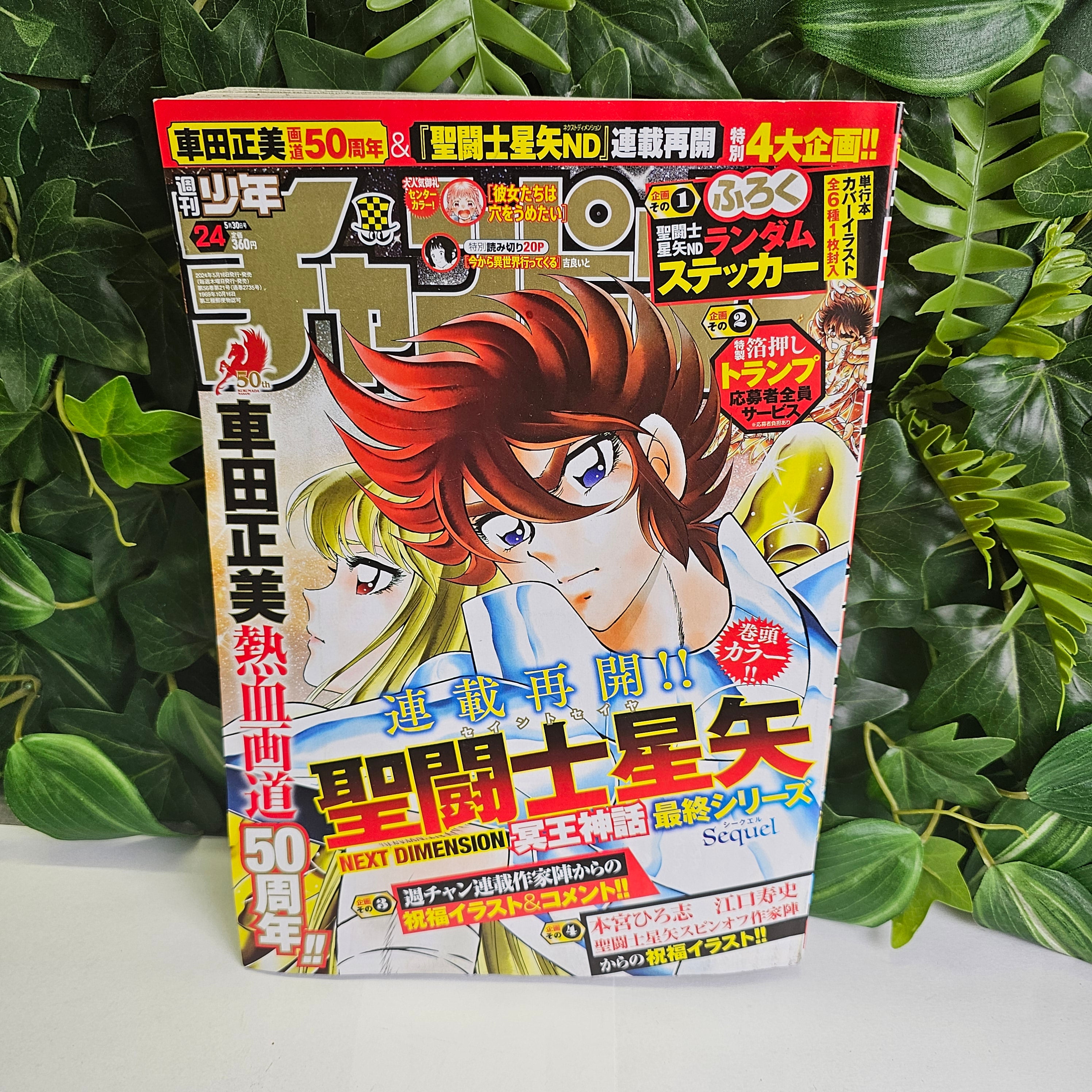 Weekly Shonen Champion n°24 (2024) (Saint Seiya)