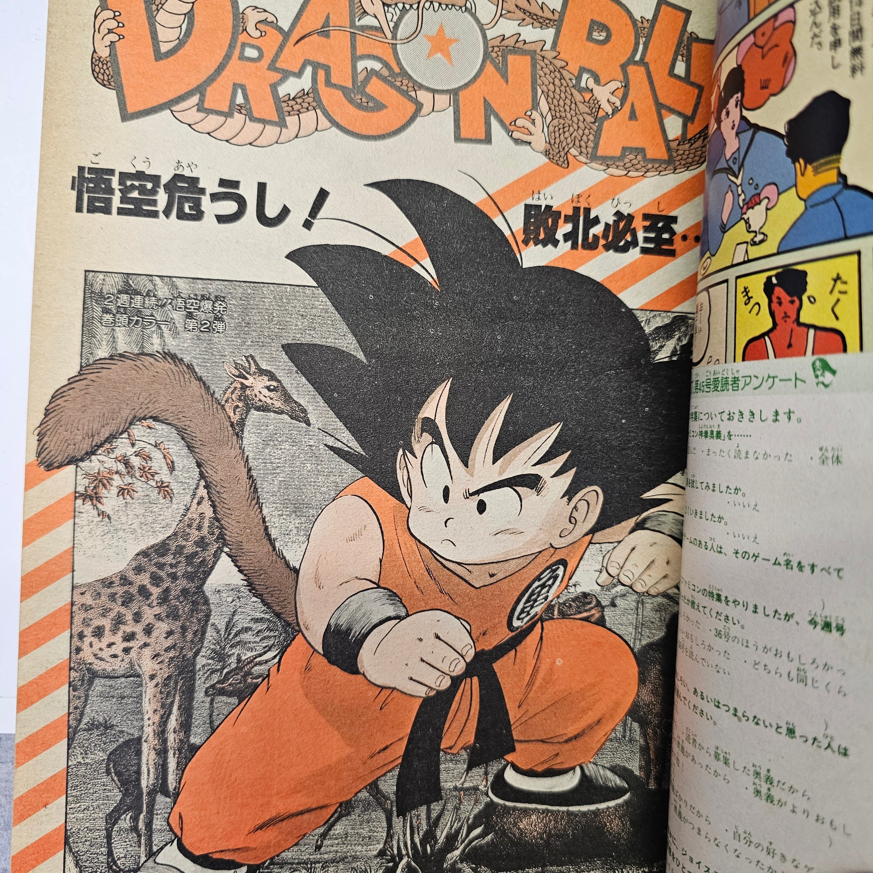 Weekly Shonen Jump n°45 (1985) (Dragon Ball)