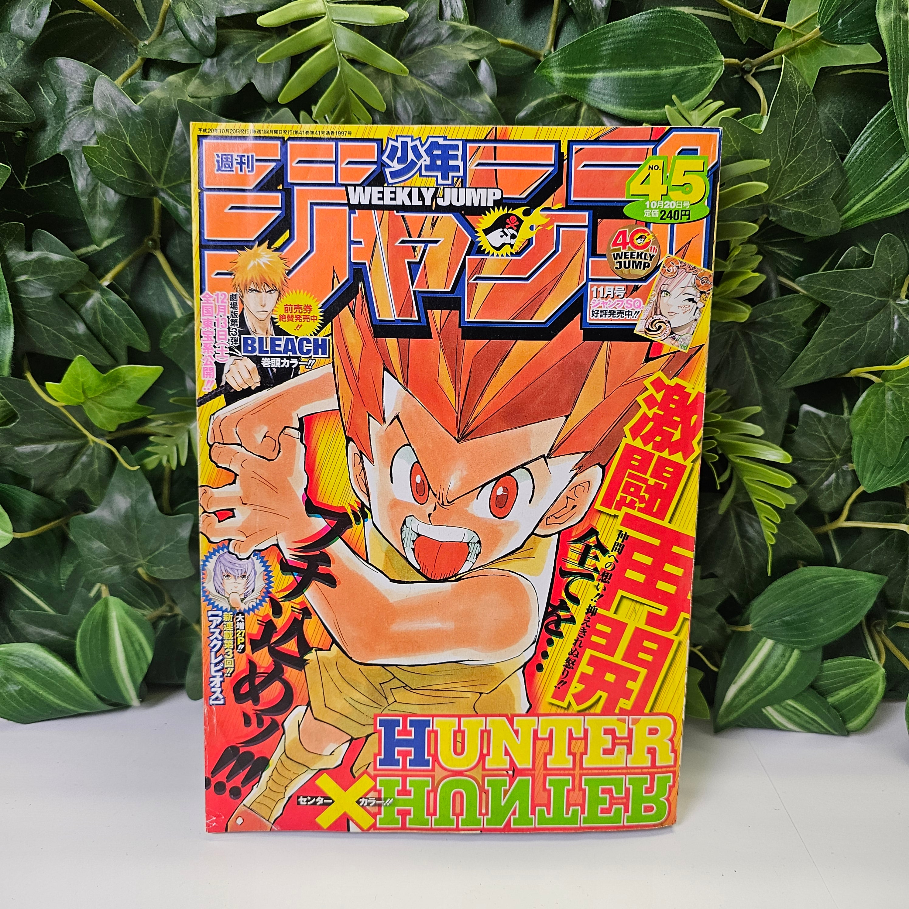 Weekly Shonen Jump n°45 (2008) (Hunter x Hunter)