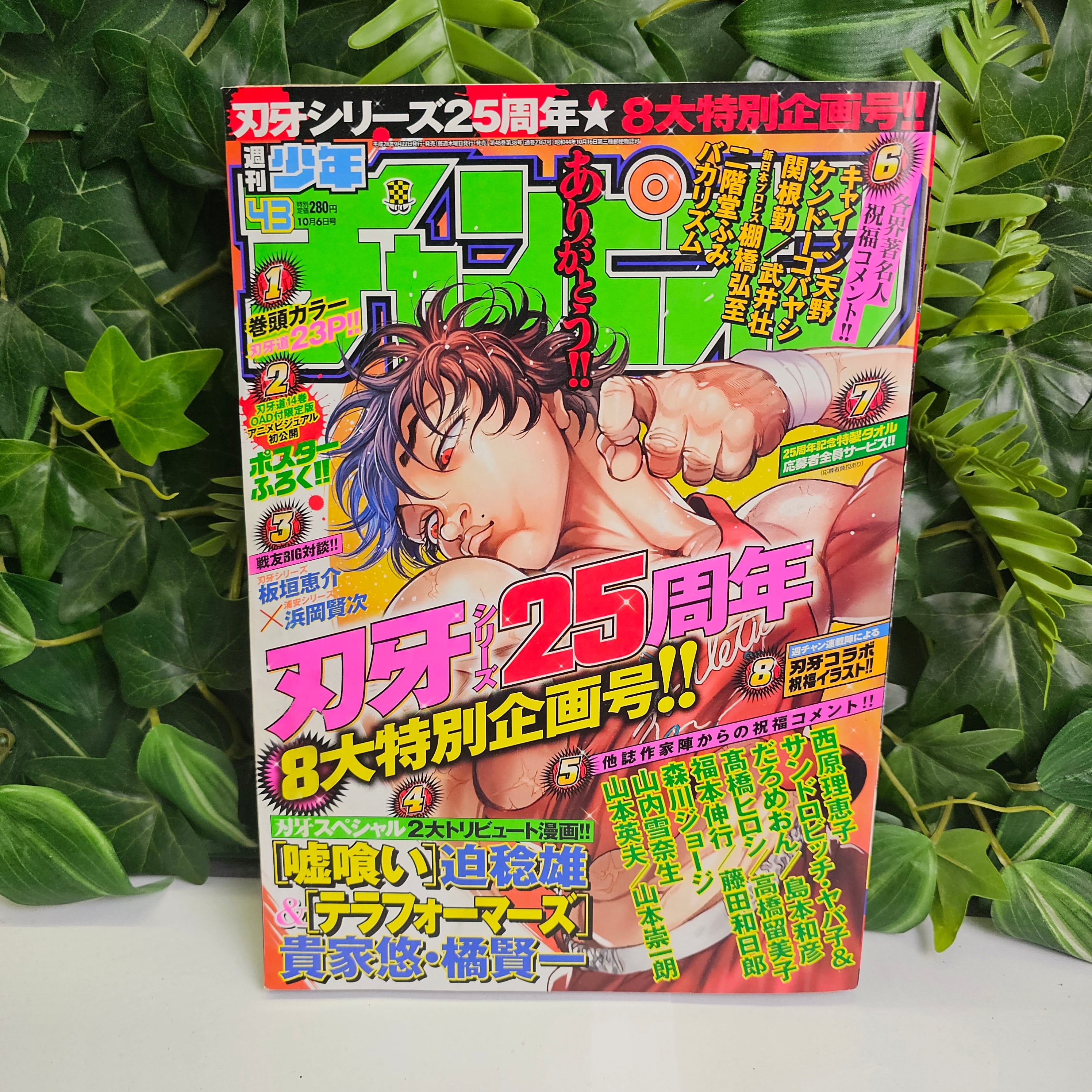 Weekly Shonen Champion n°43 (2016) (Baki)