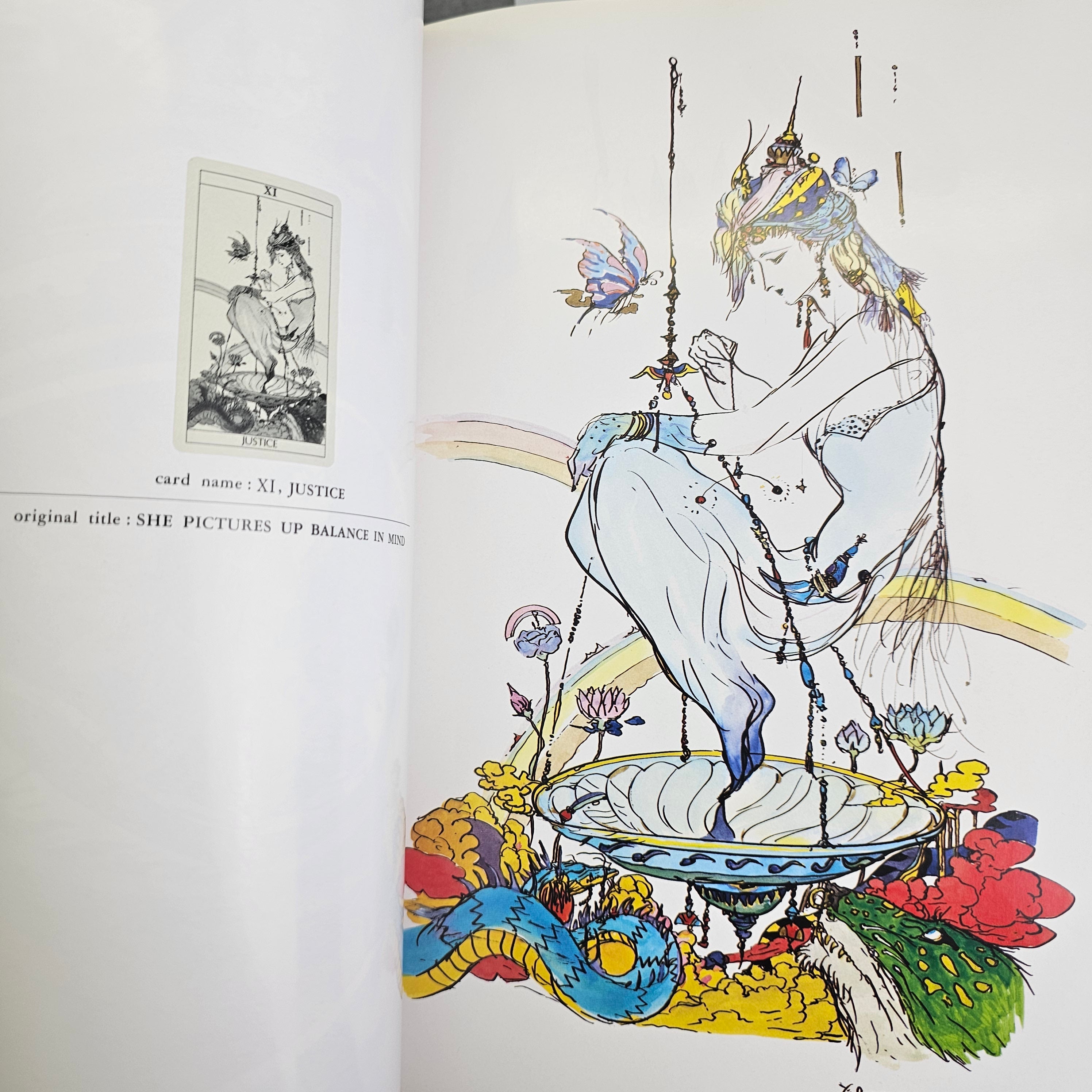Yoshitaka Amano - Tarot Card (artbook) (1991)