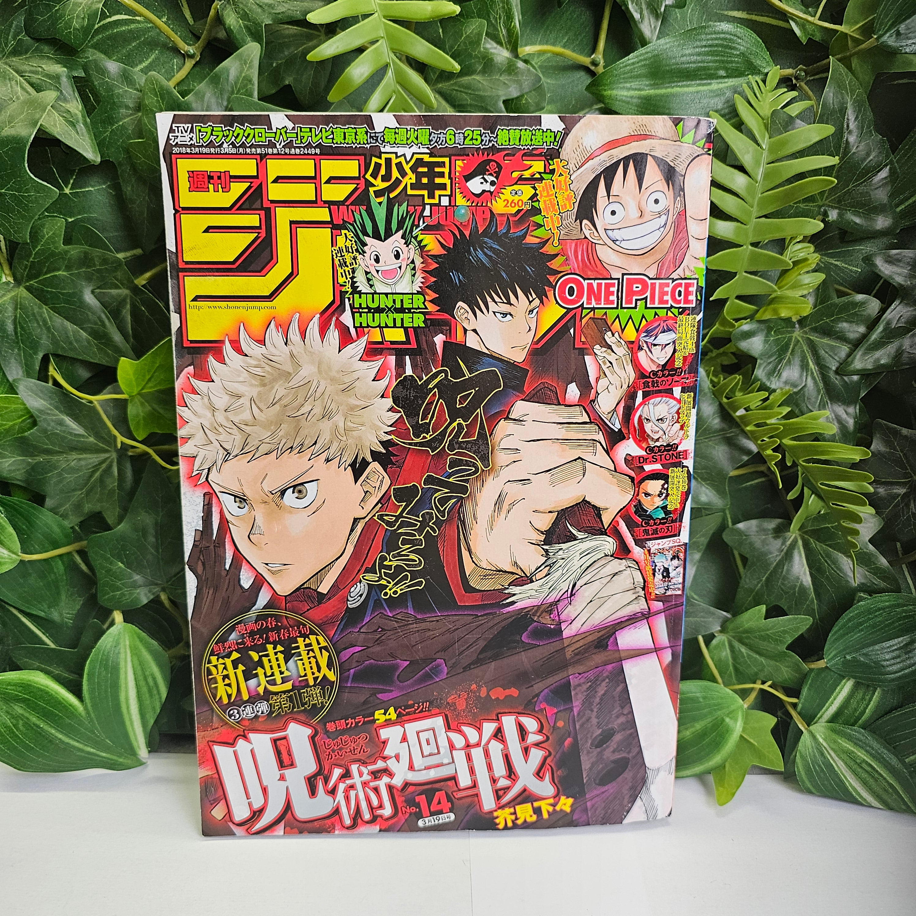Weekly Shonen Jump n°14 (2018) PREMIER CHAPITRE
