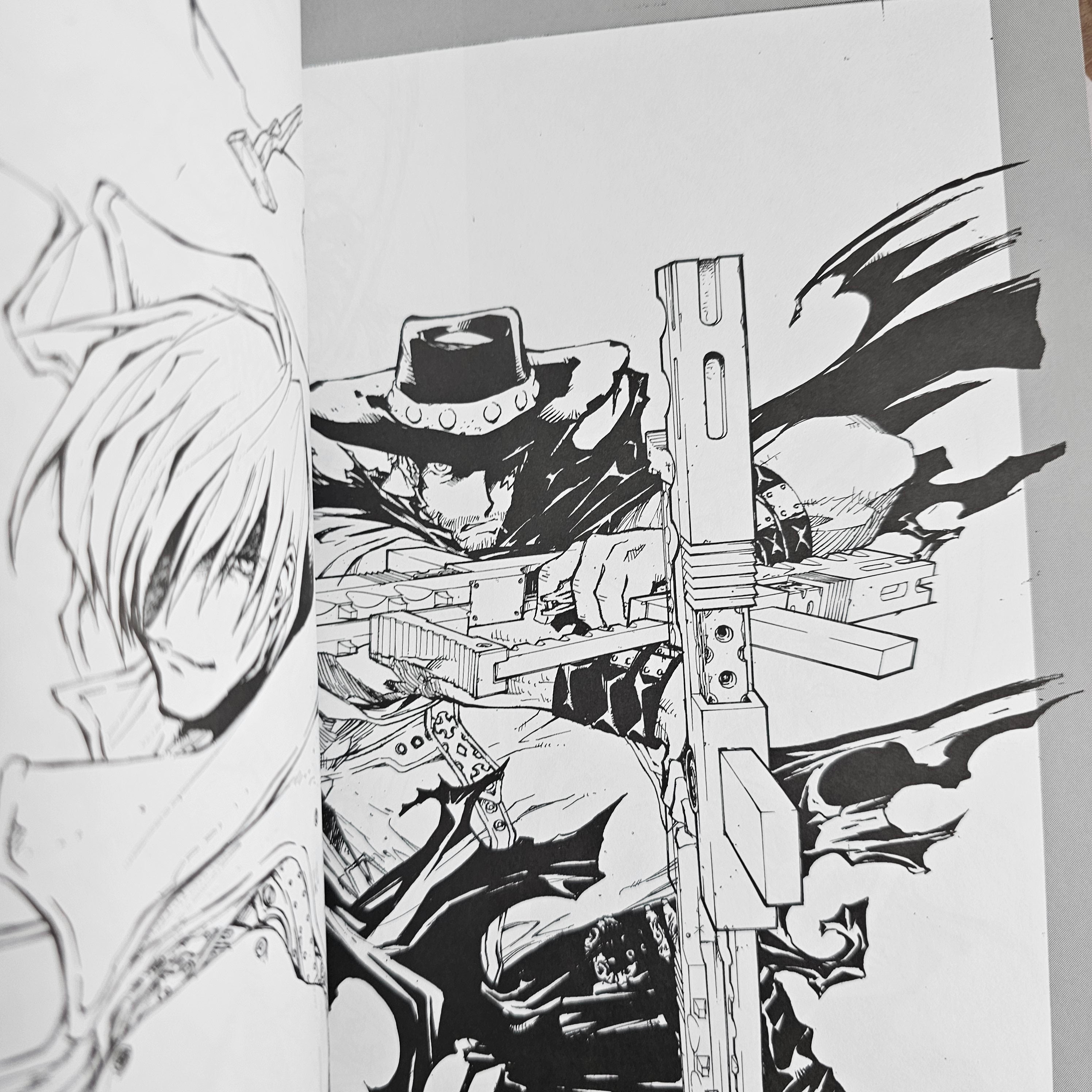 Trigun Rough Drawing Archive - Yasuhiro Nightow