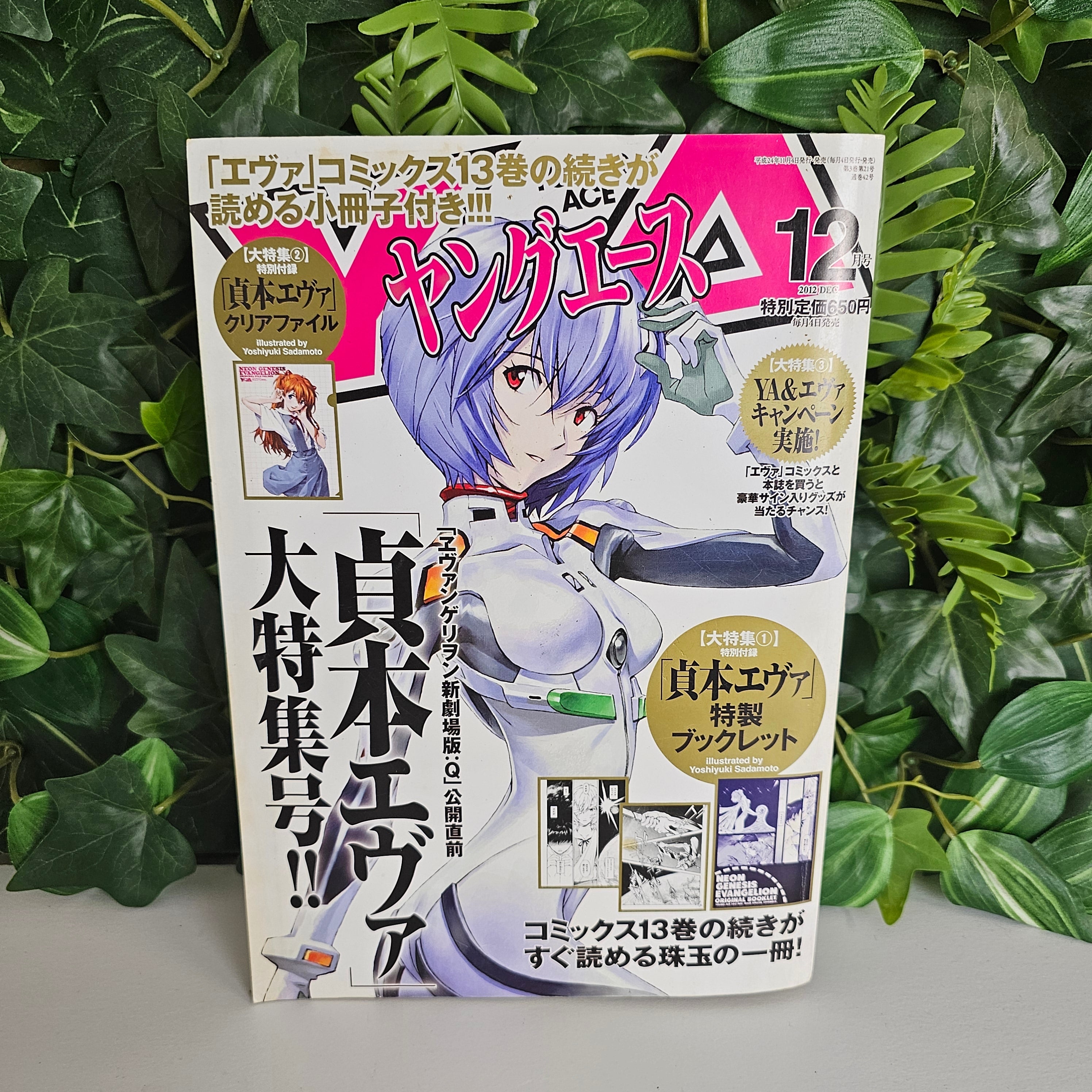 Young Ace n°12 (2012) (Neon Genesis Evangelion)