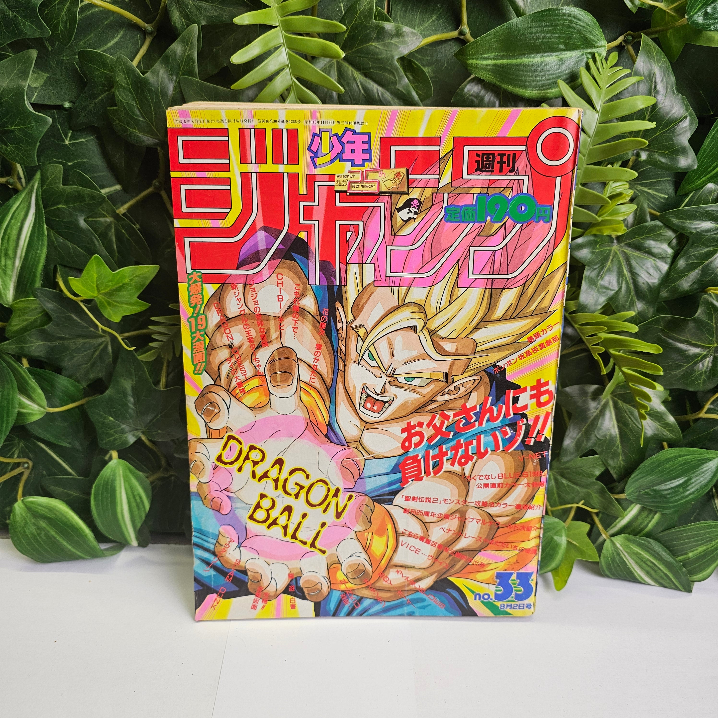 Weekly Shonen Jump n°33 (1993) (Dragon Ball)