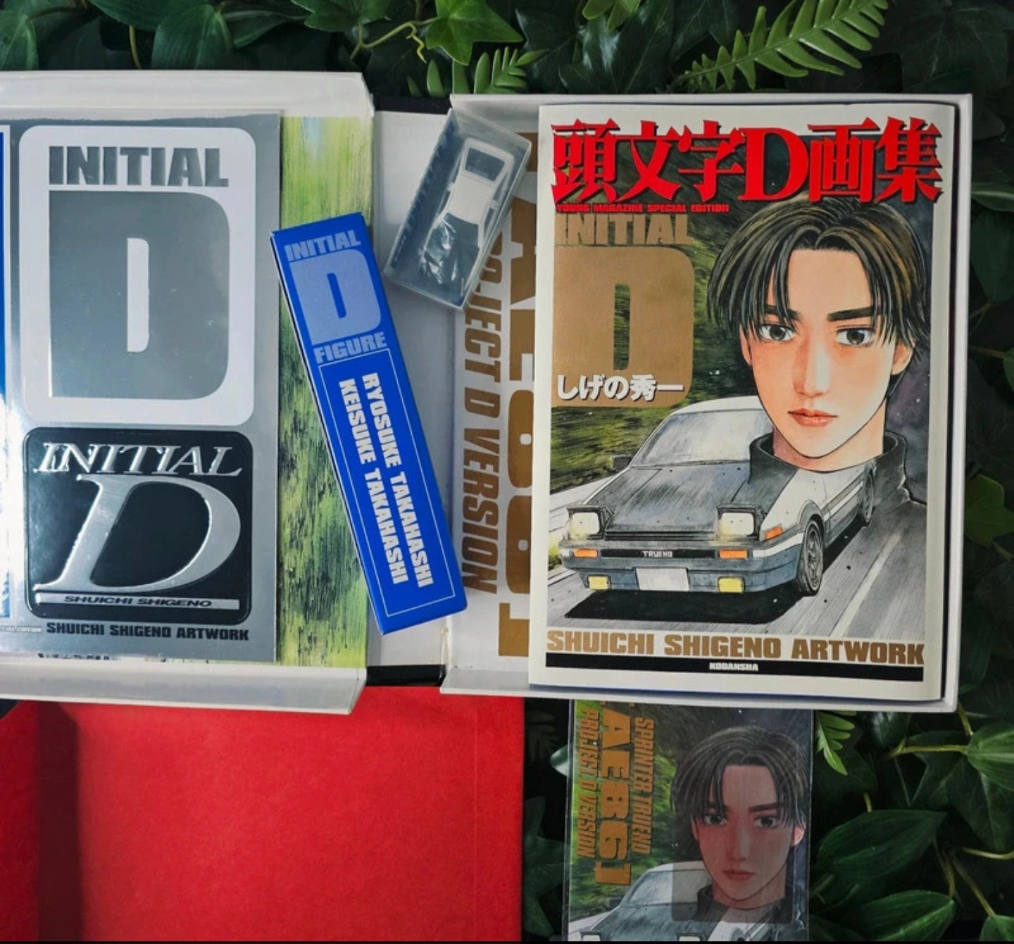 Box/Artbook - Initial D (VO) 2001