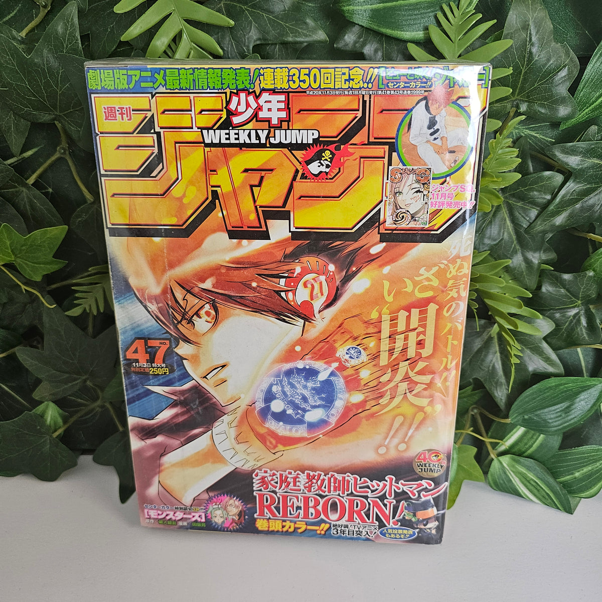 Weekly Shonen Jump n°47 (2008) (Reborn!)