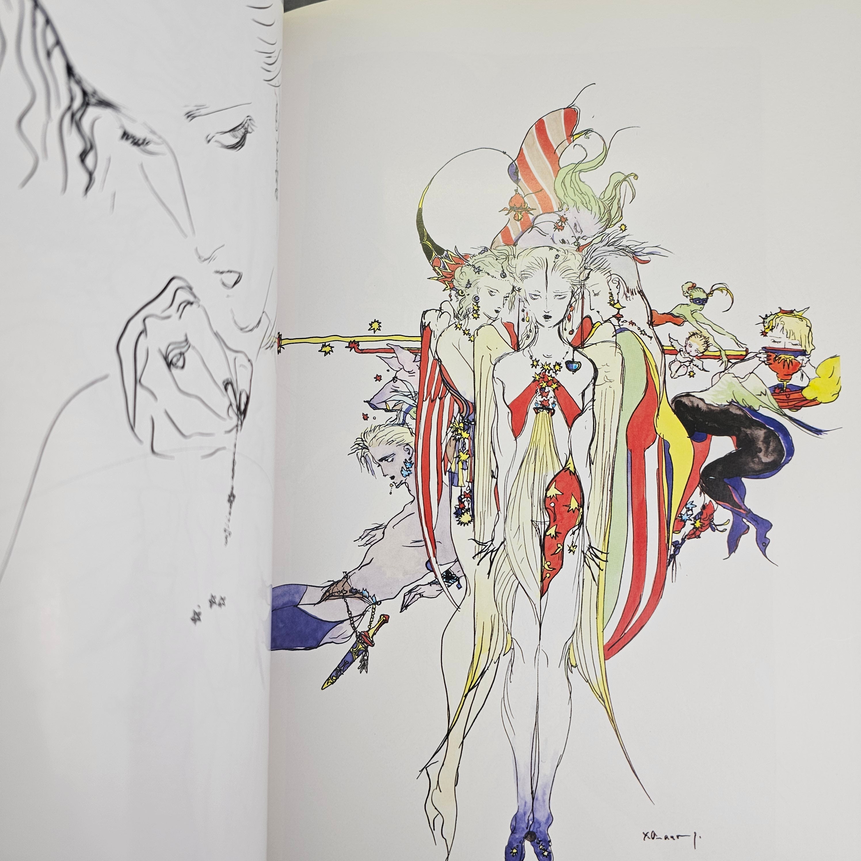 Yoshitaka Amano - Tarot Card (artbook) (1991)