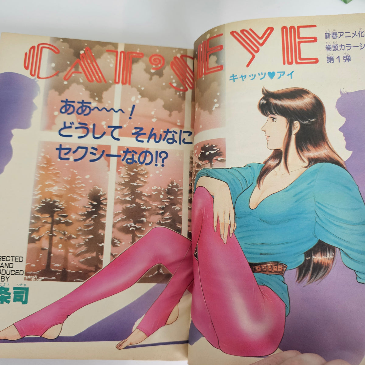Weekly Shonen Jump n°7 (1984) (Cat's Eye)