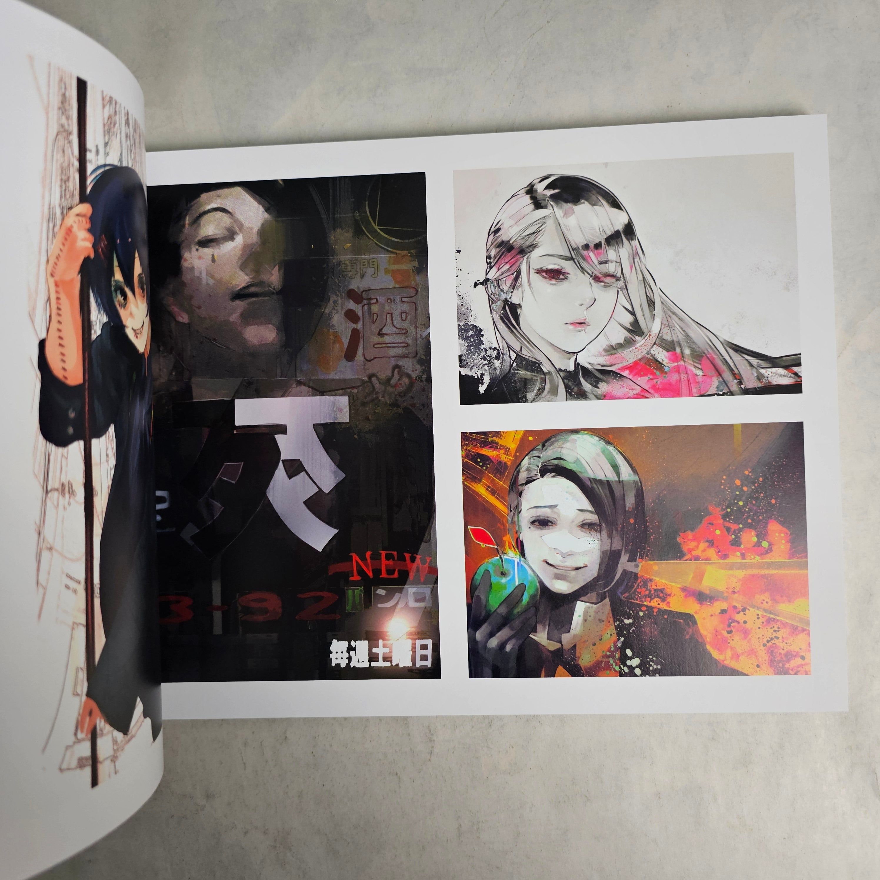Sui Ishida Exhibition - Tokyo Ghoul ArtBook