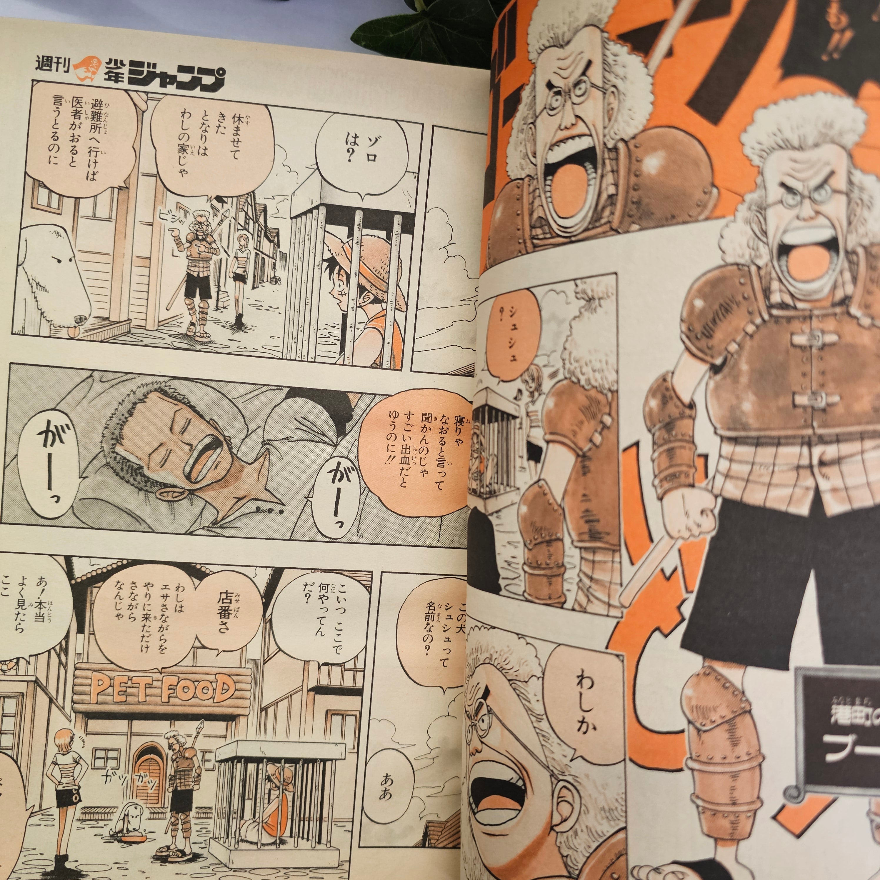 Weekly Shonen Jump n°46 (1997) 2ème cover One Piece !