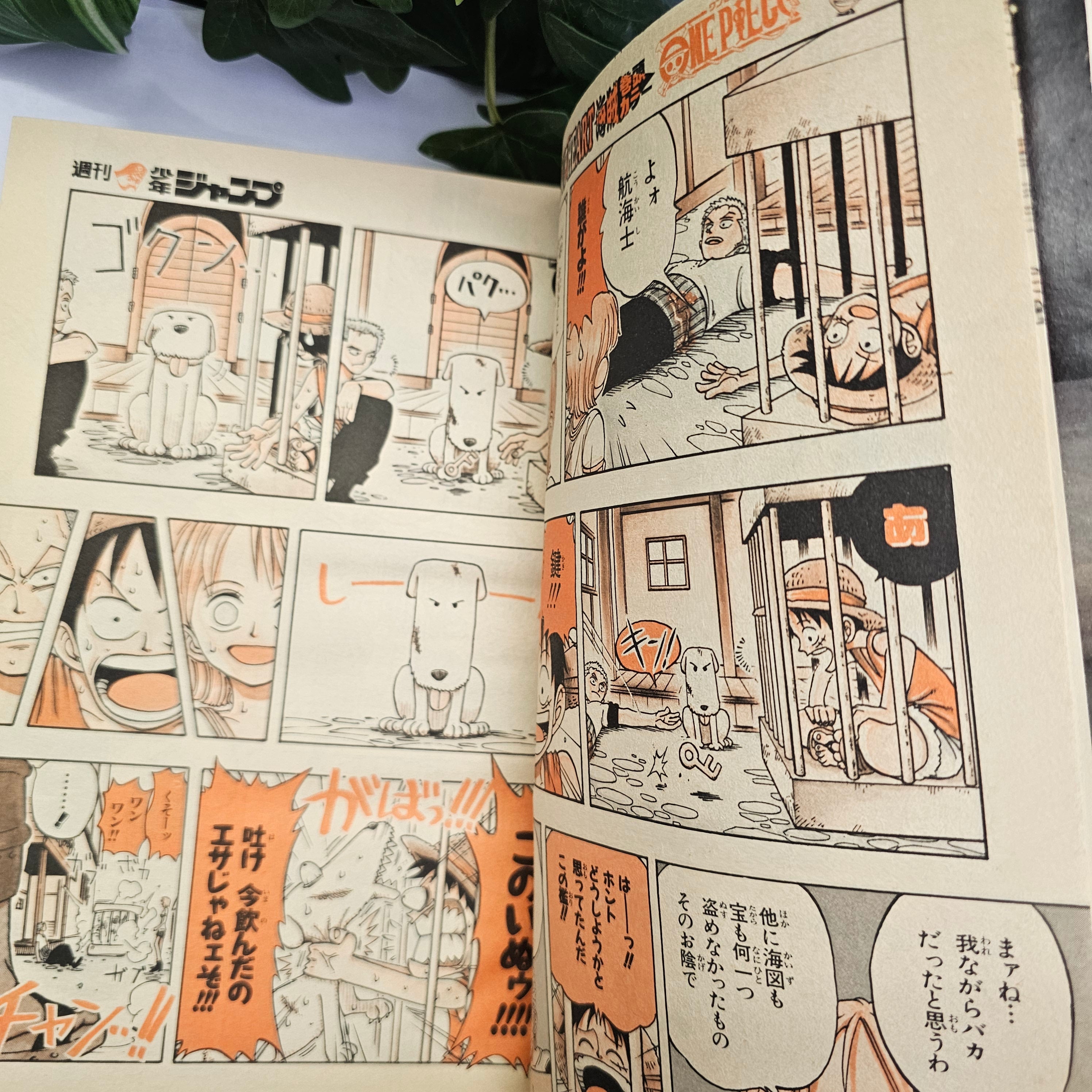 Weekly Shonen Jump n°46 (1997) 2ème cover One Piece !