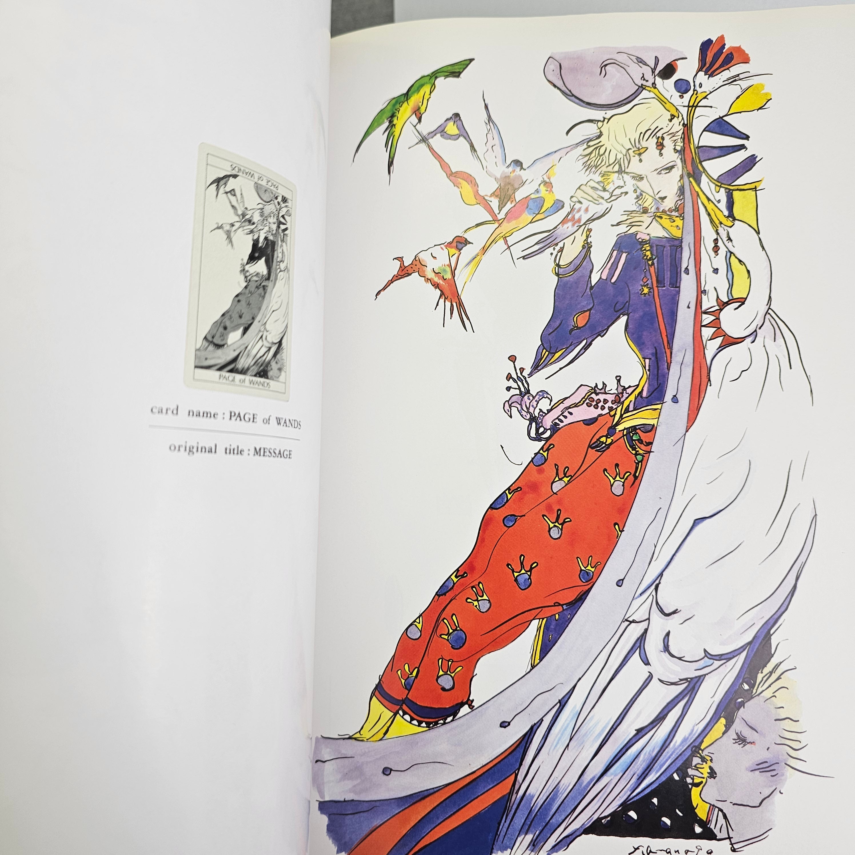 Yoshitaka Amano - Tarot Card (artbook) (1991)