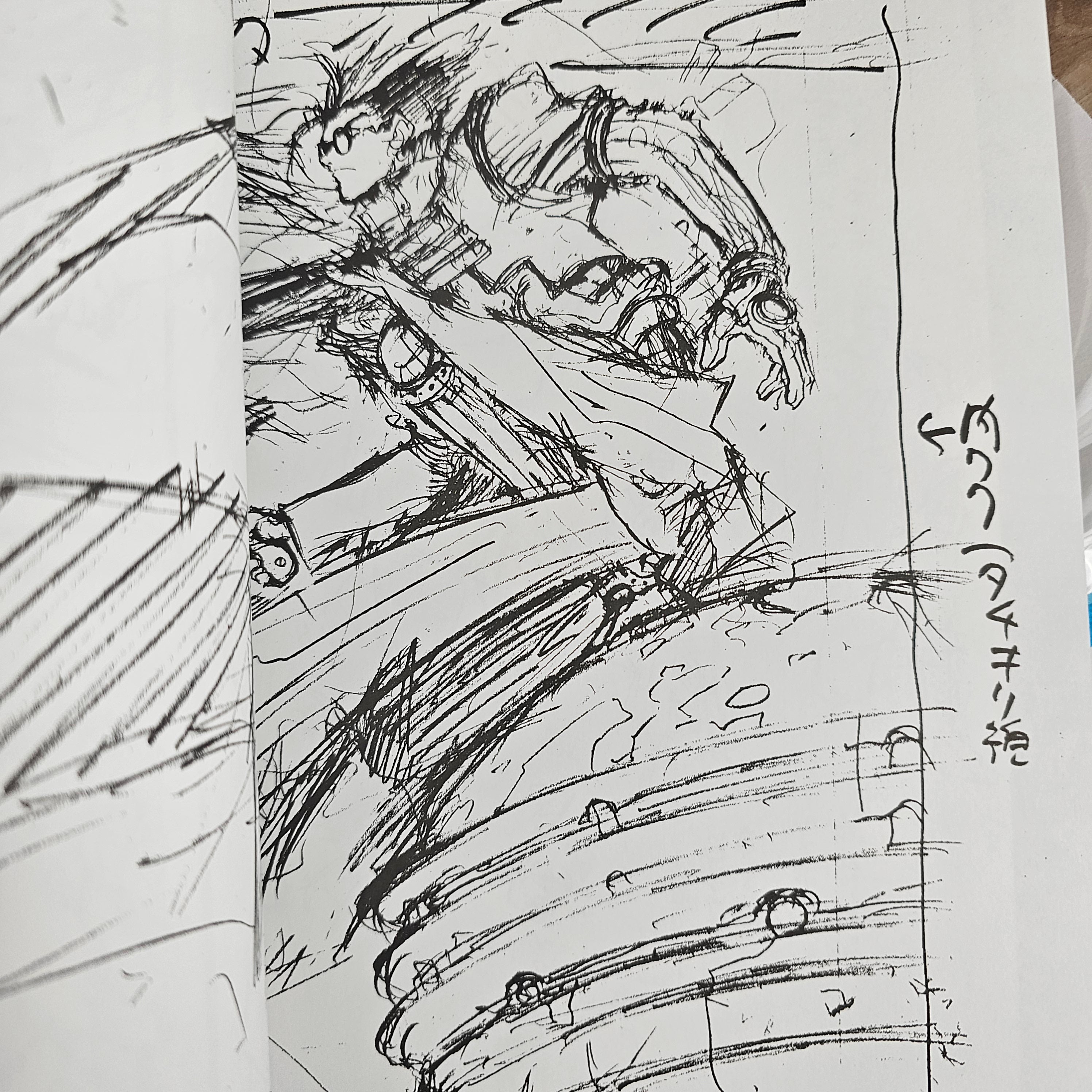 Trigun Rough Drawing Archive - Yasuhiro Nightow