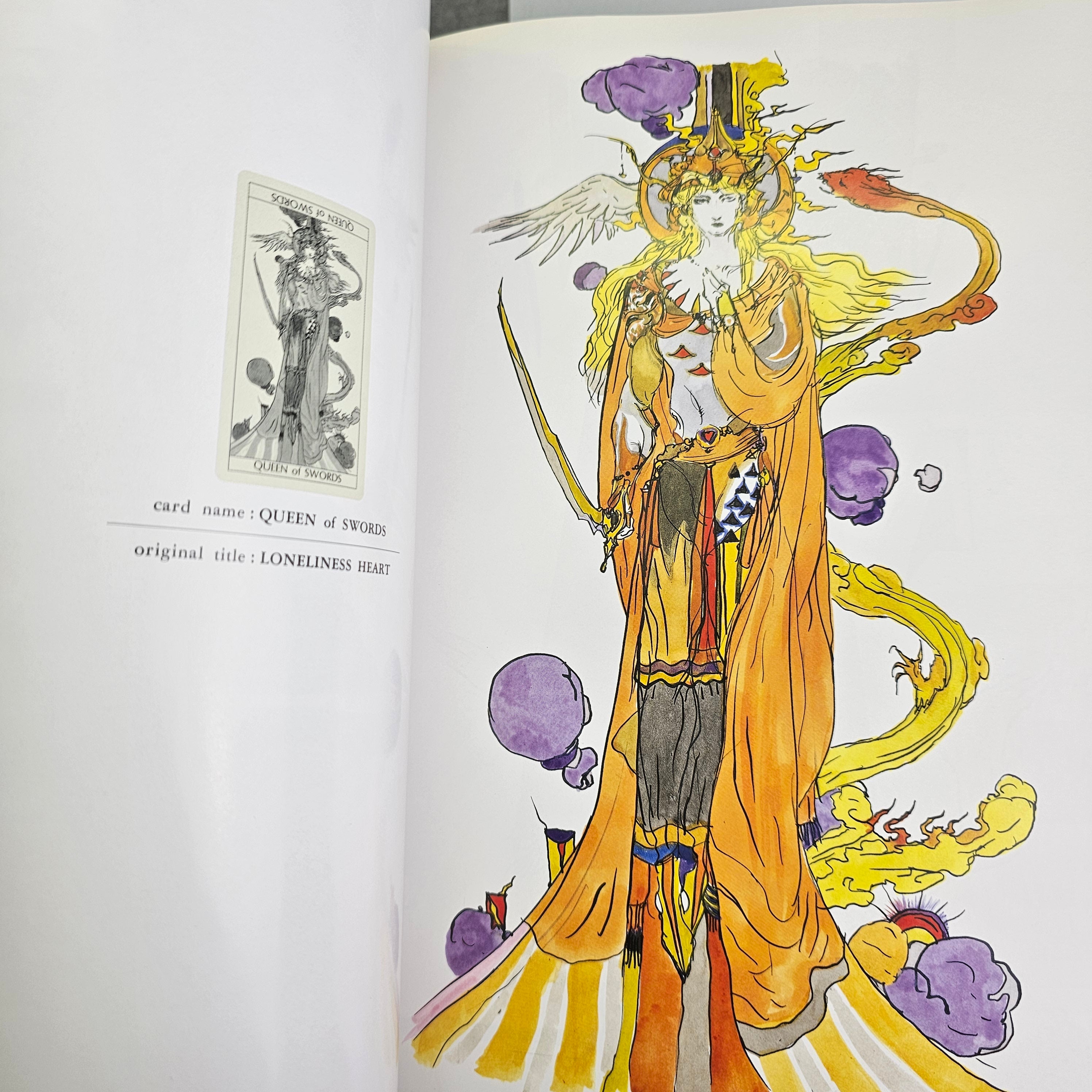 Yoshitaka Amano - Tarot Card (artbook) (1991)