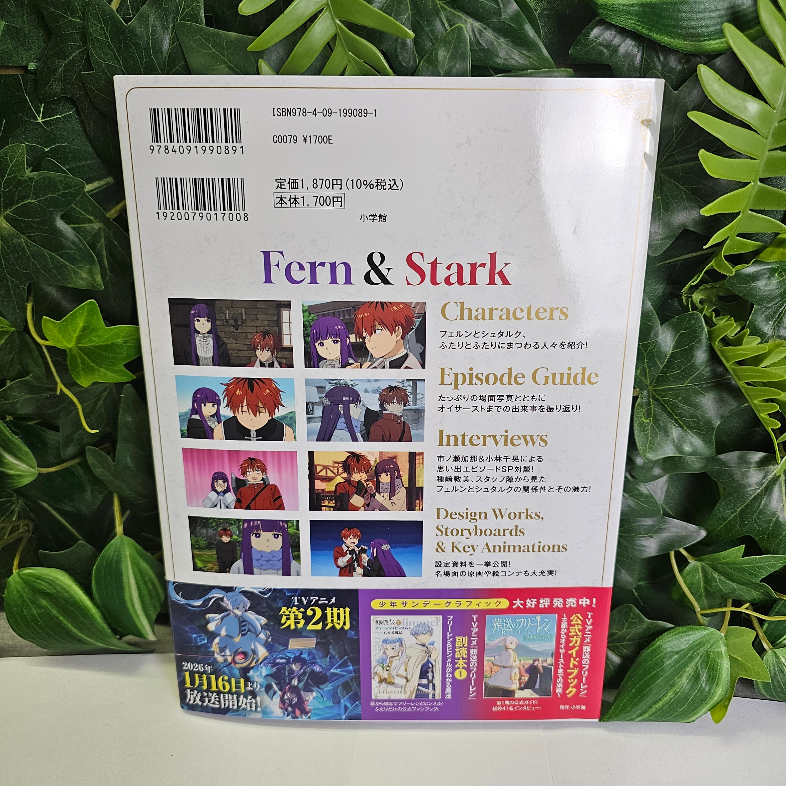 Frieren TV Anime Companion Book Vol 2 : La Magie de Fern et Stark