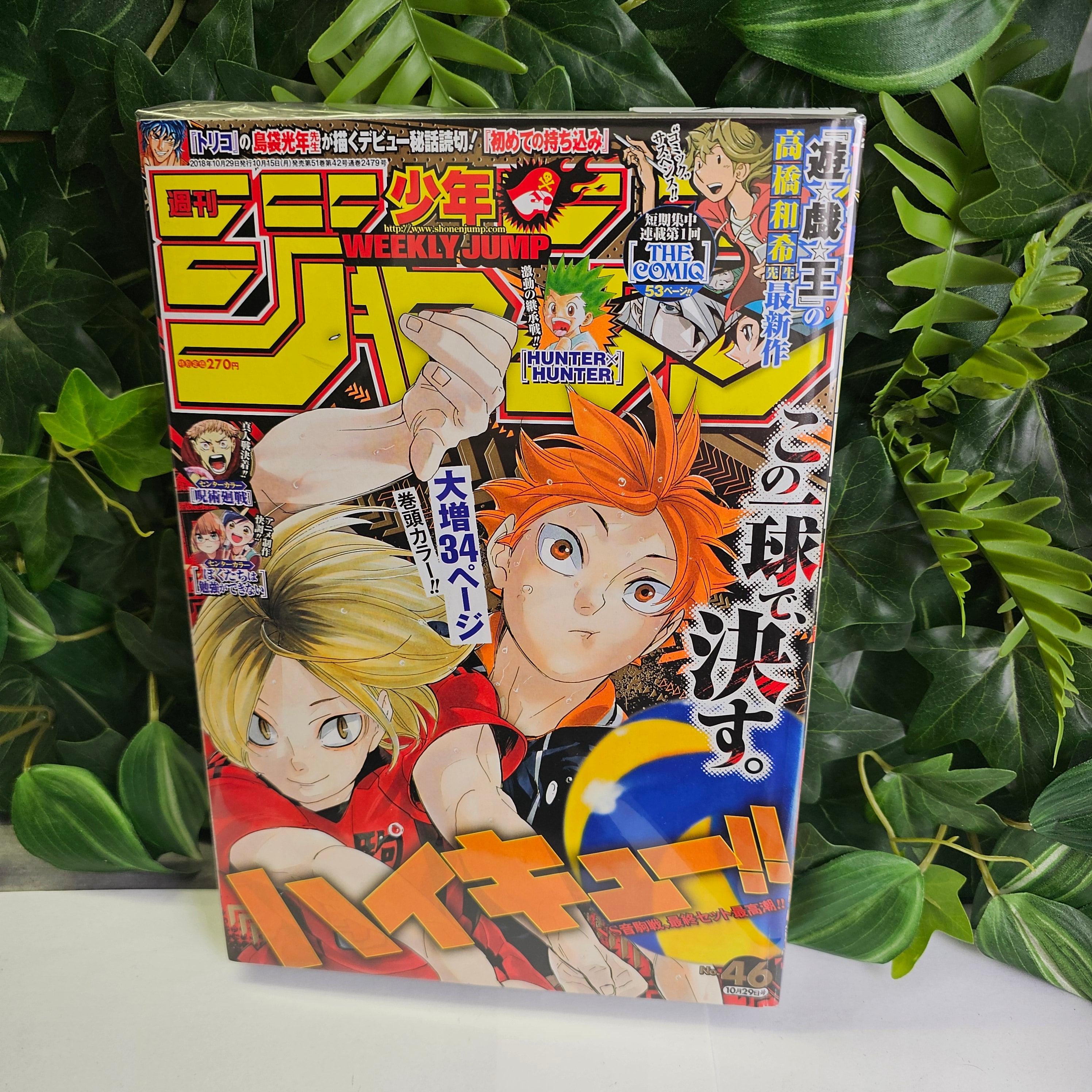 Weekly Shonen Jump n°46 (2018) (Haikyu!!)