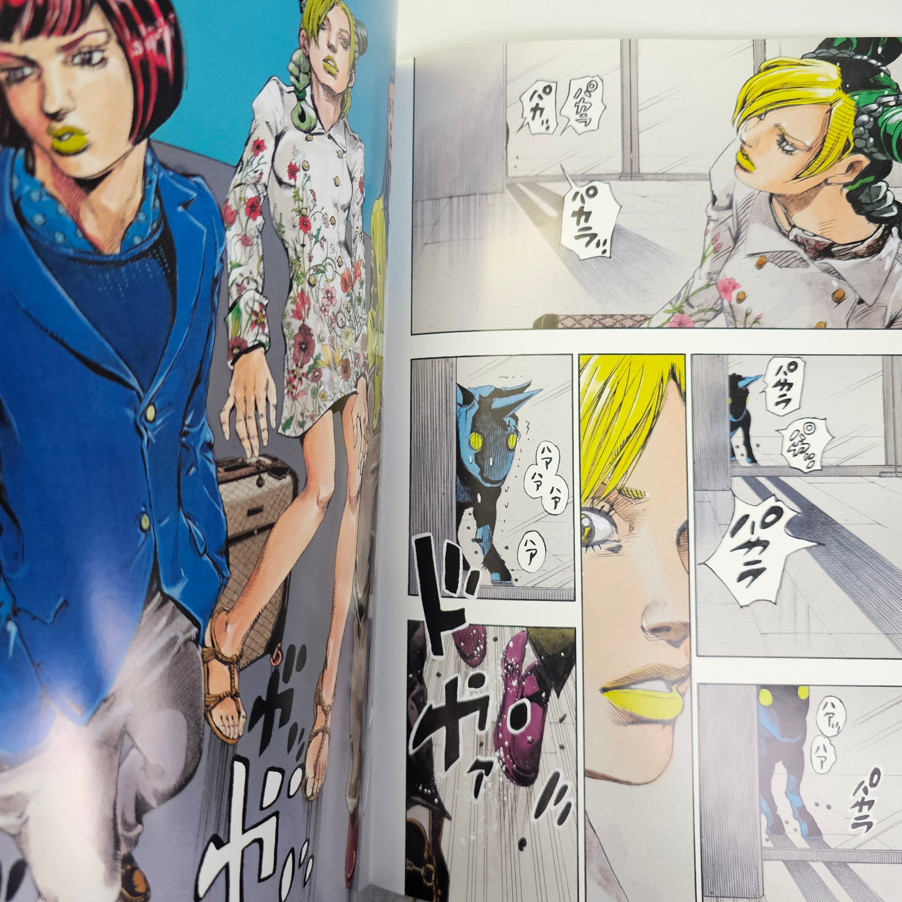 JoJo x Spur - Magazine n°3 (2013) (Jolyne, Fly High with Gucci)