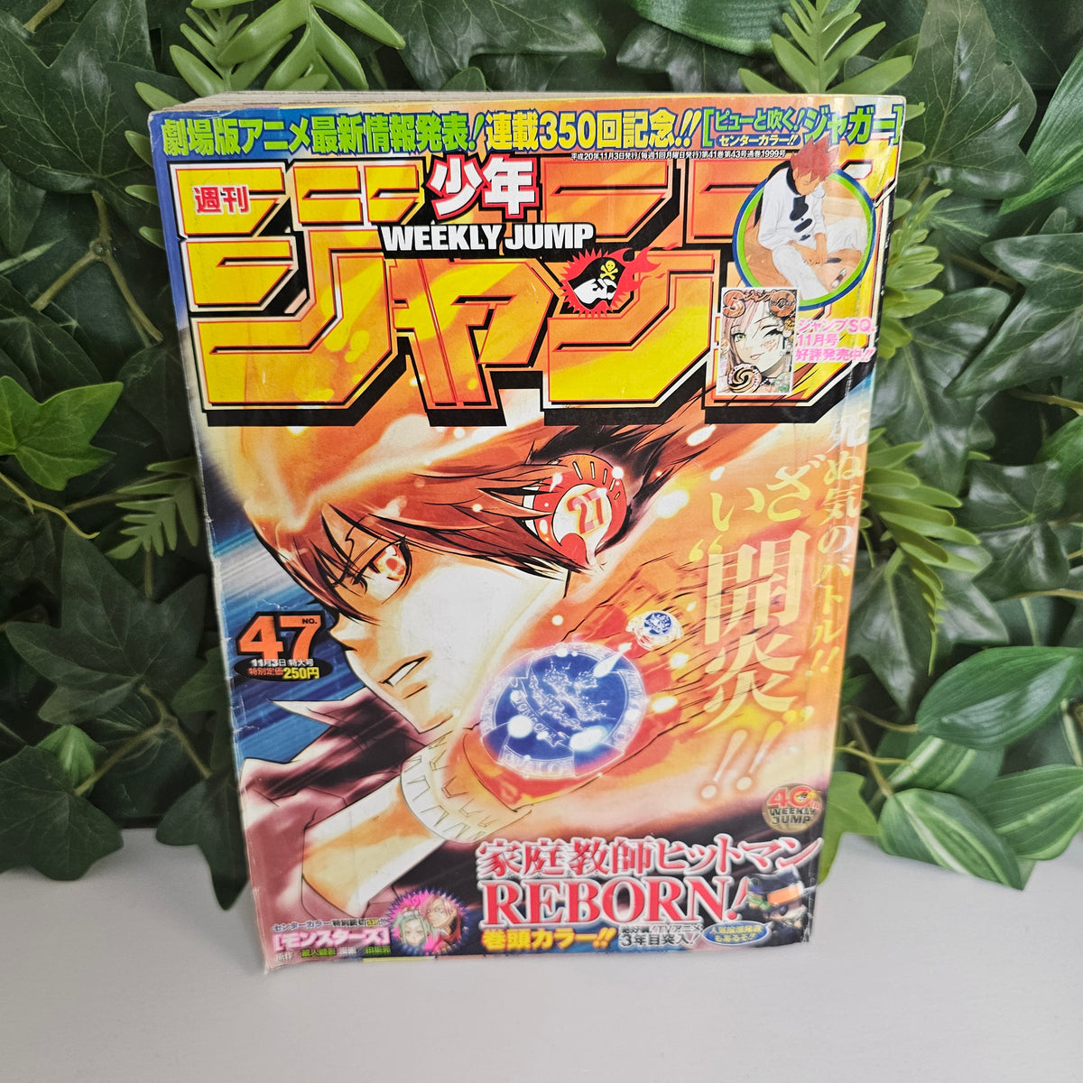 Weekly Shonen Jump n°47 (2008) (Reborn!)
