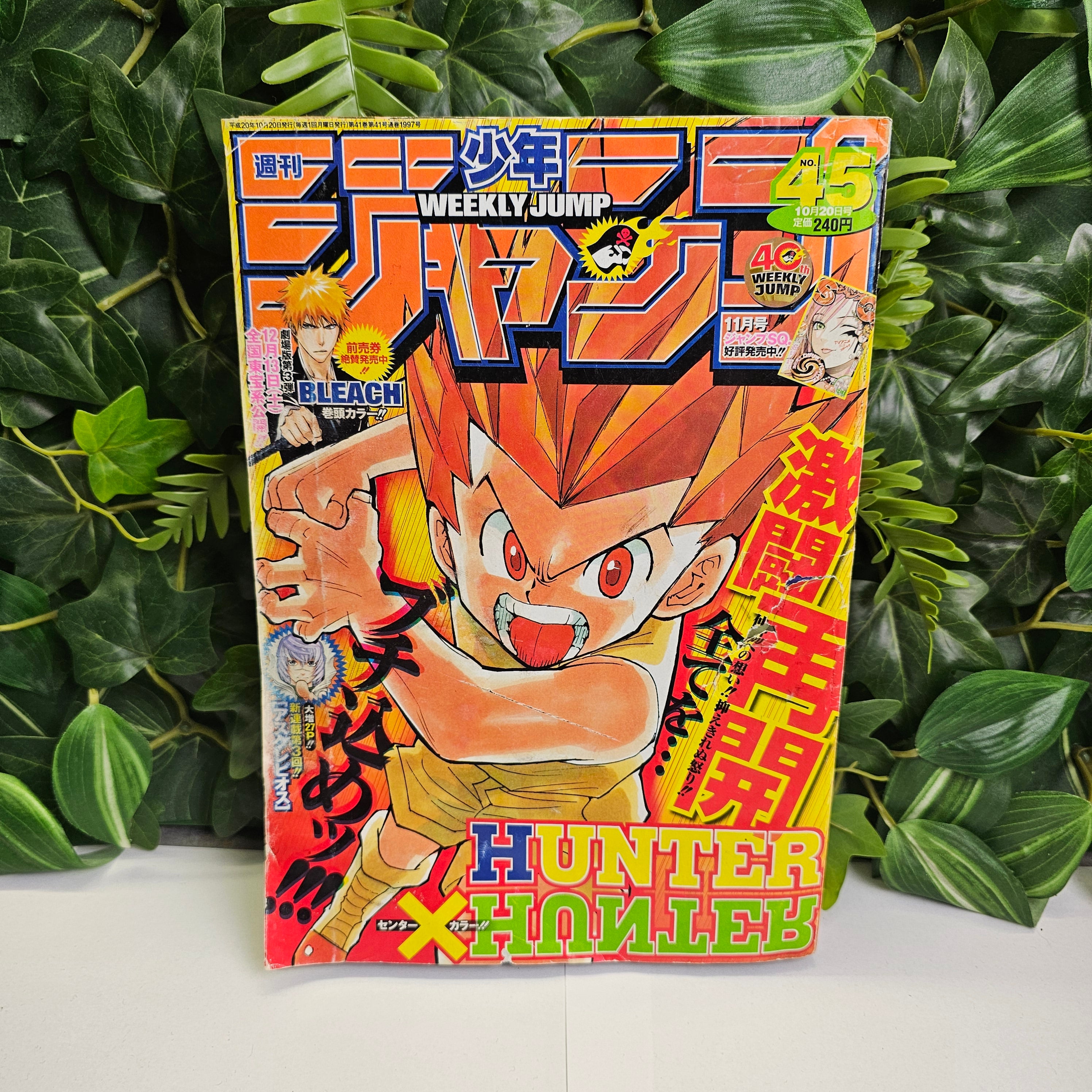 Weekly Shonen Jump n°45 (2008) (Hunter x Hunter)