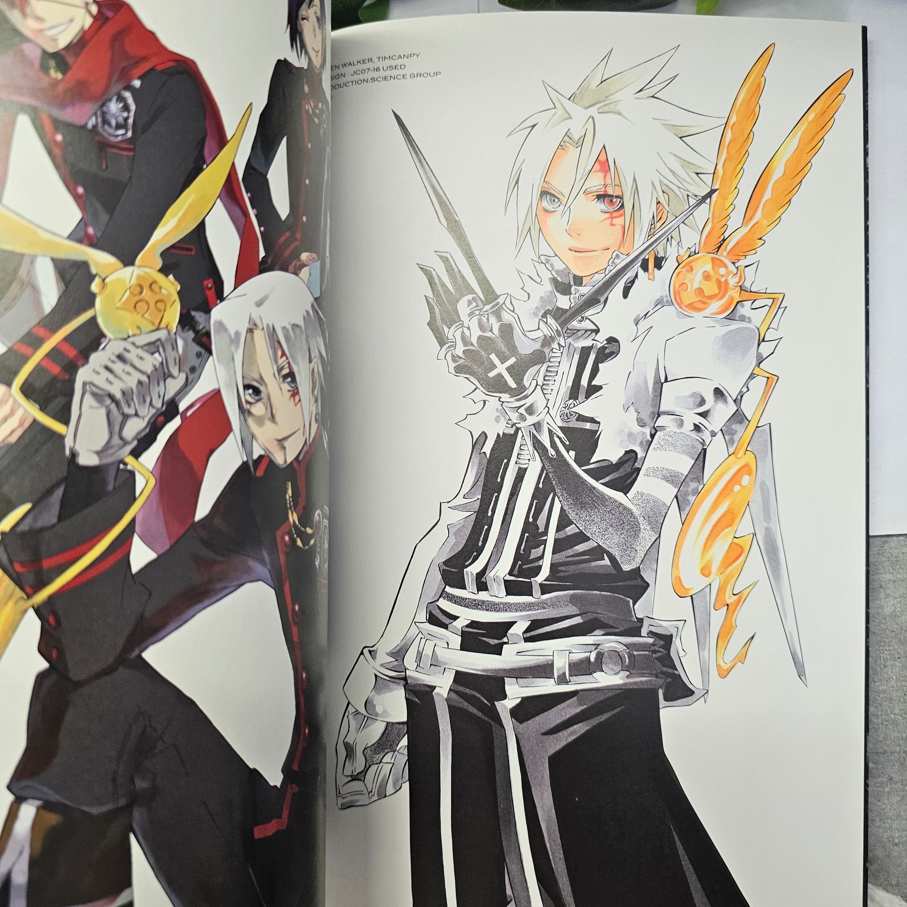 D.Gray-man Illustrations Noche - Artbook