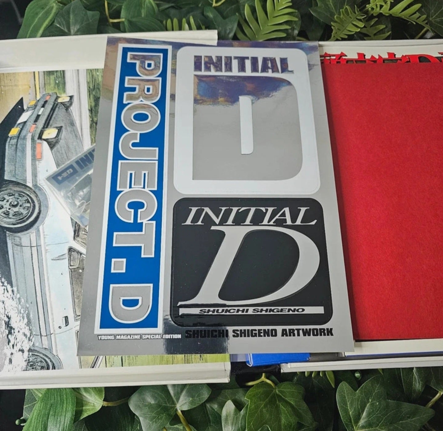 Box/Artbook - Initial D (VO) 2001