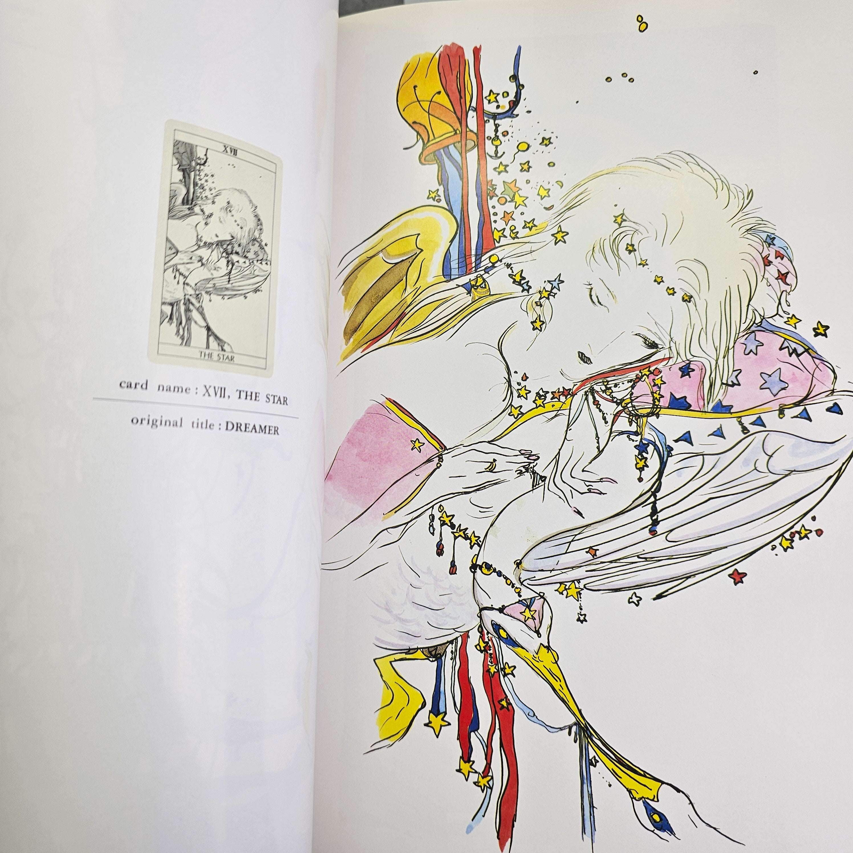 Yoshitaka Amano - Tarot Card (artbook) (1991)