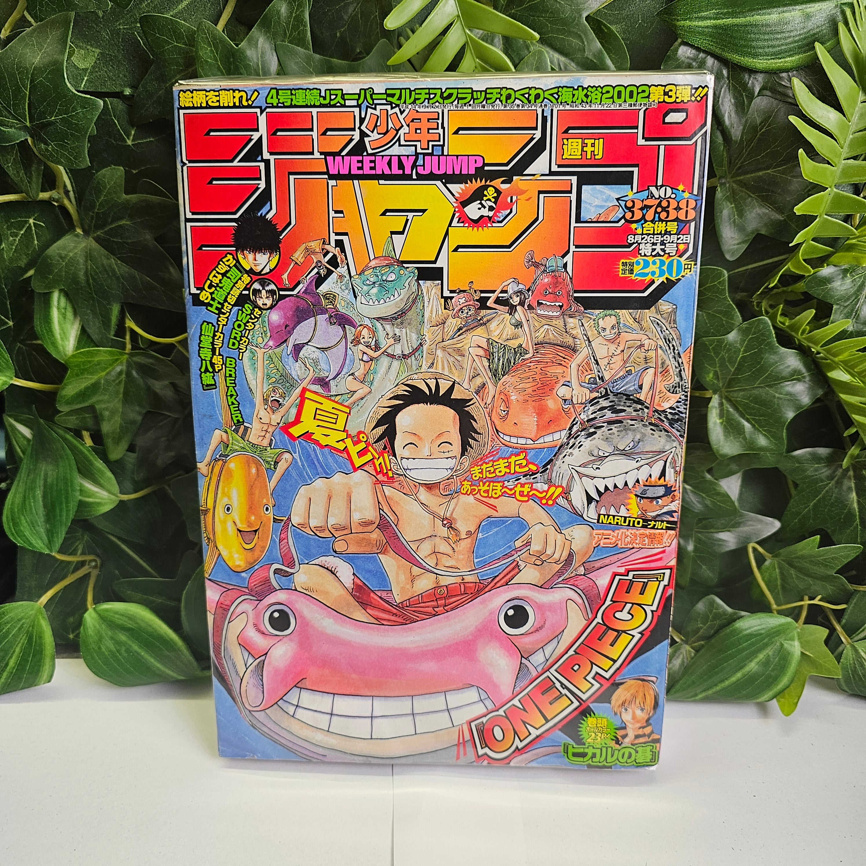Weekly Shonen Jump n°37-38 (2002) (One Piece)