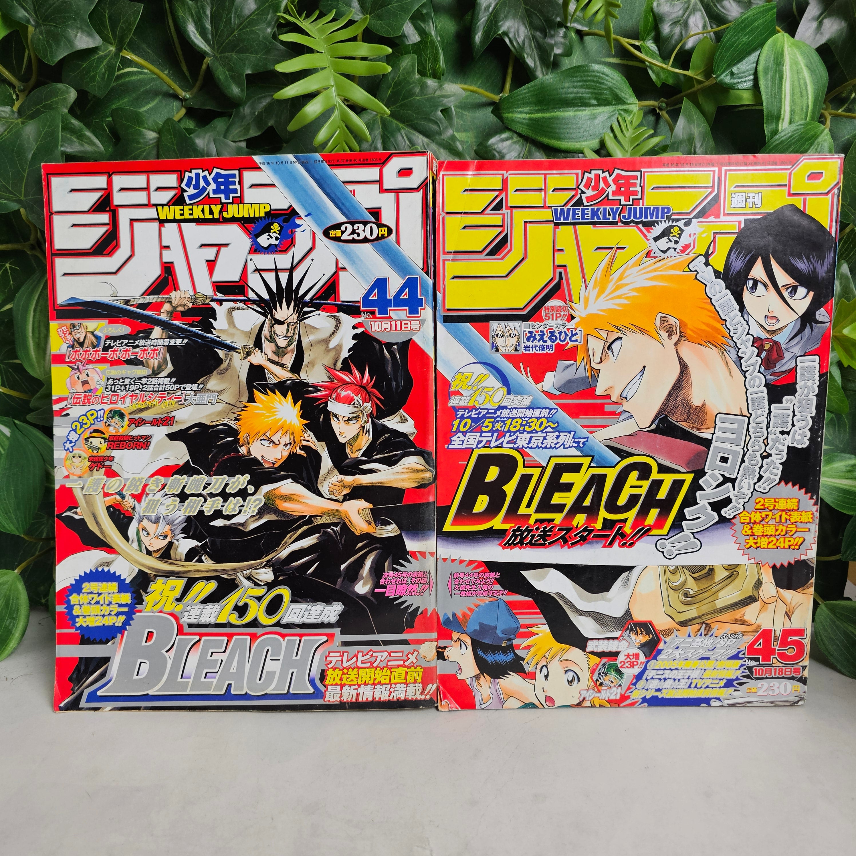 Weekly Shonen Jump n°44 + 45 (2004)