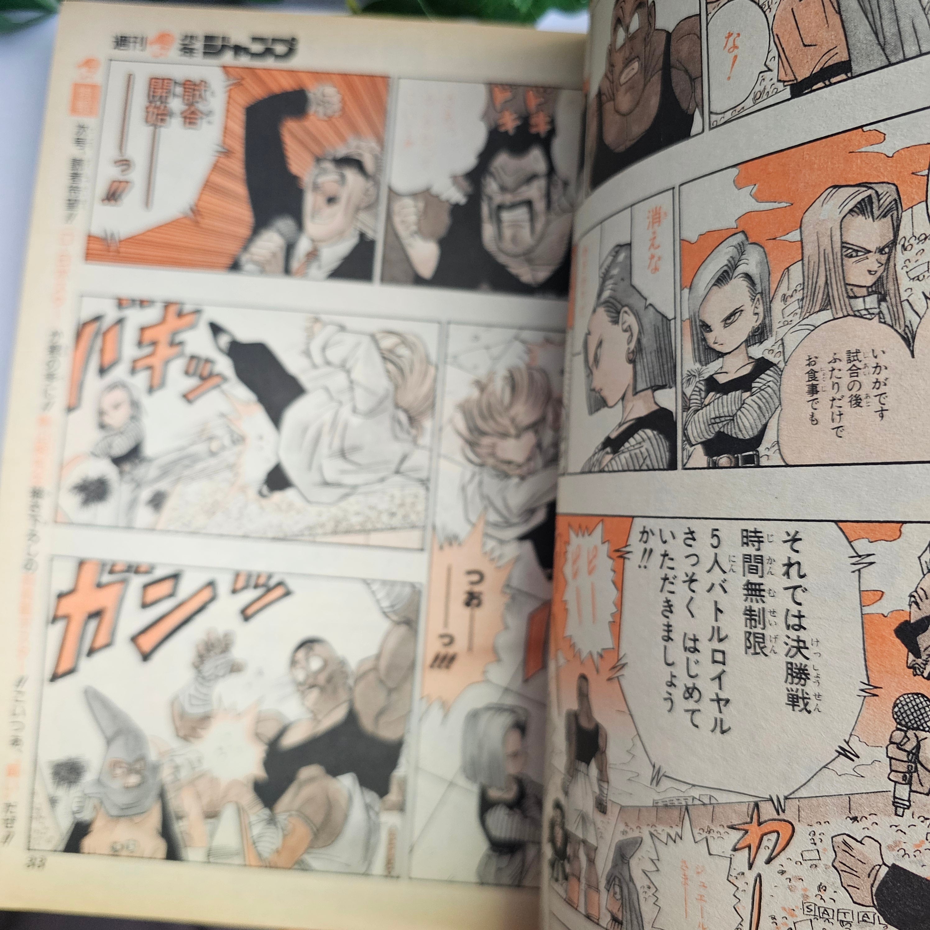 Weekly Shonen Jump n°3-4 (1994) pages Dragon Ball