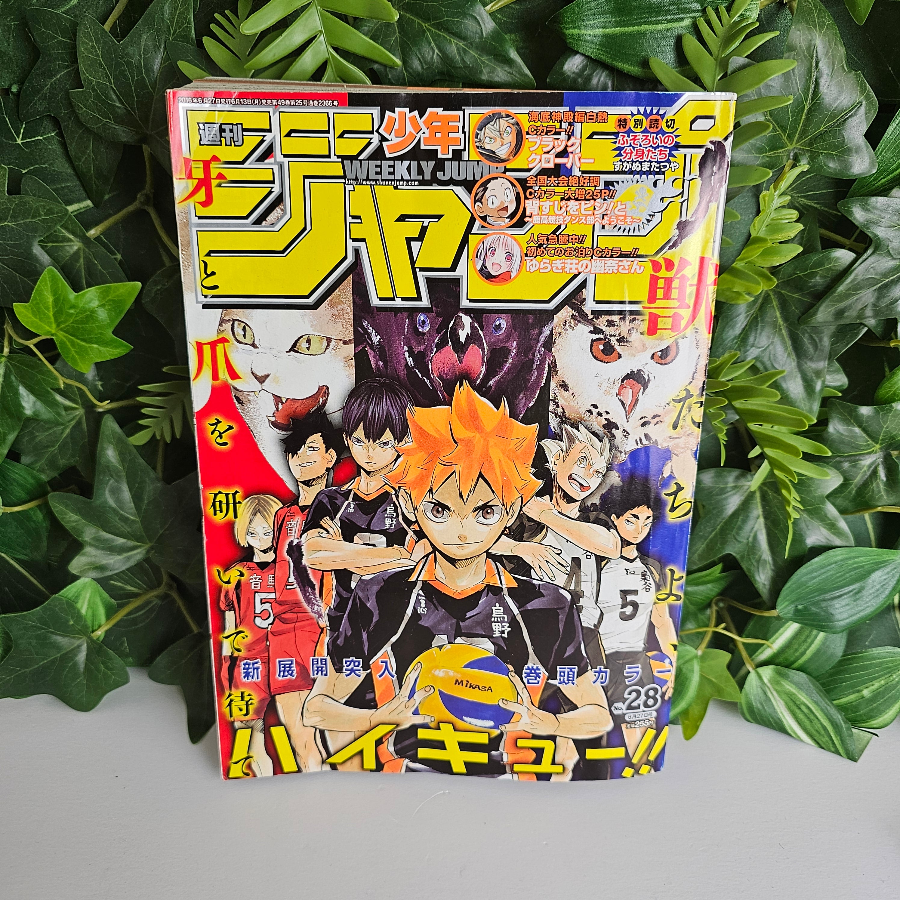 Weekly Shonen Jump n°28 (2016) (Haikyu!!)