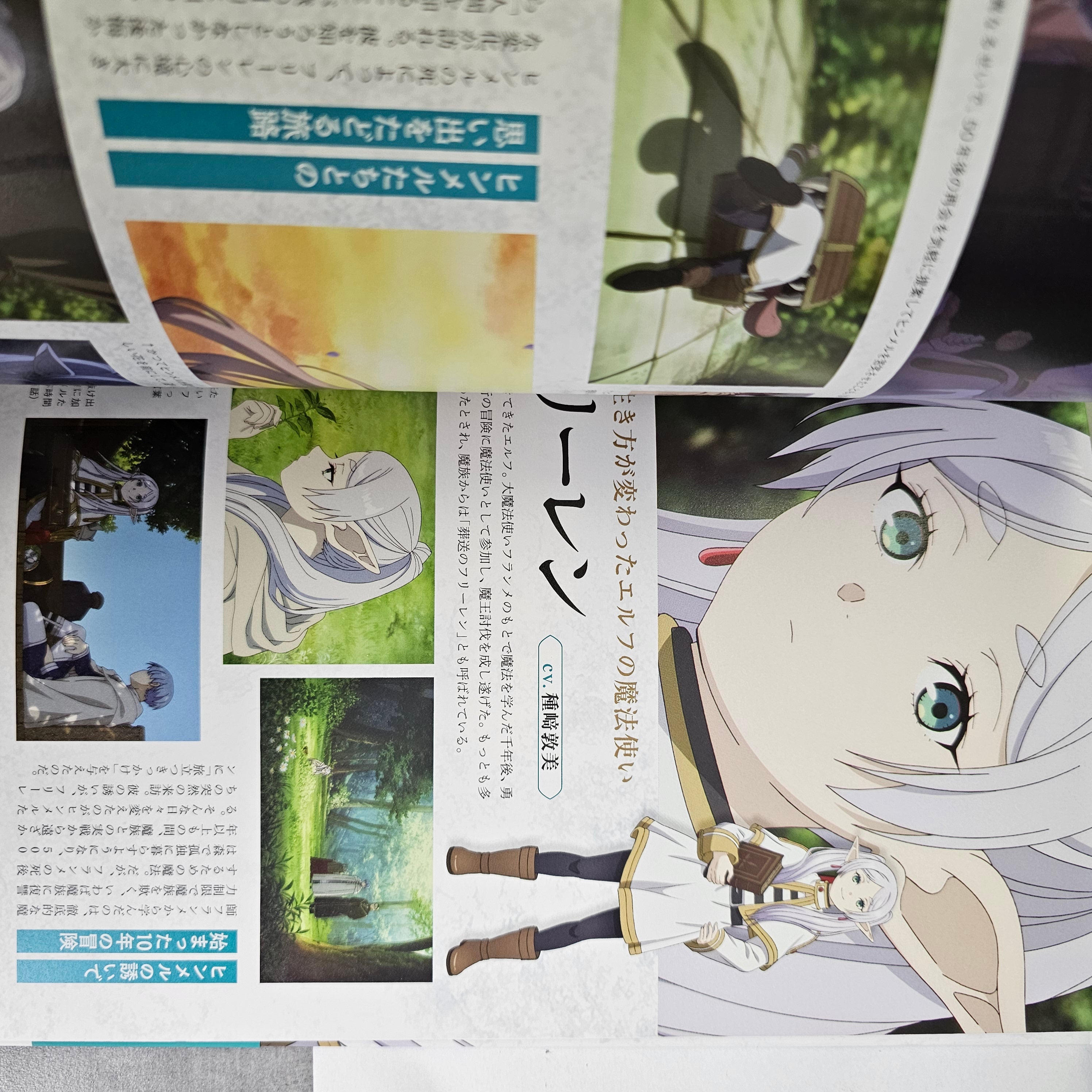 Frieren TV Anime Companion Book Vol 1 : La Magie de Frieren et Himmel