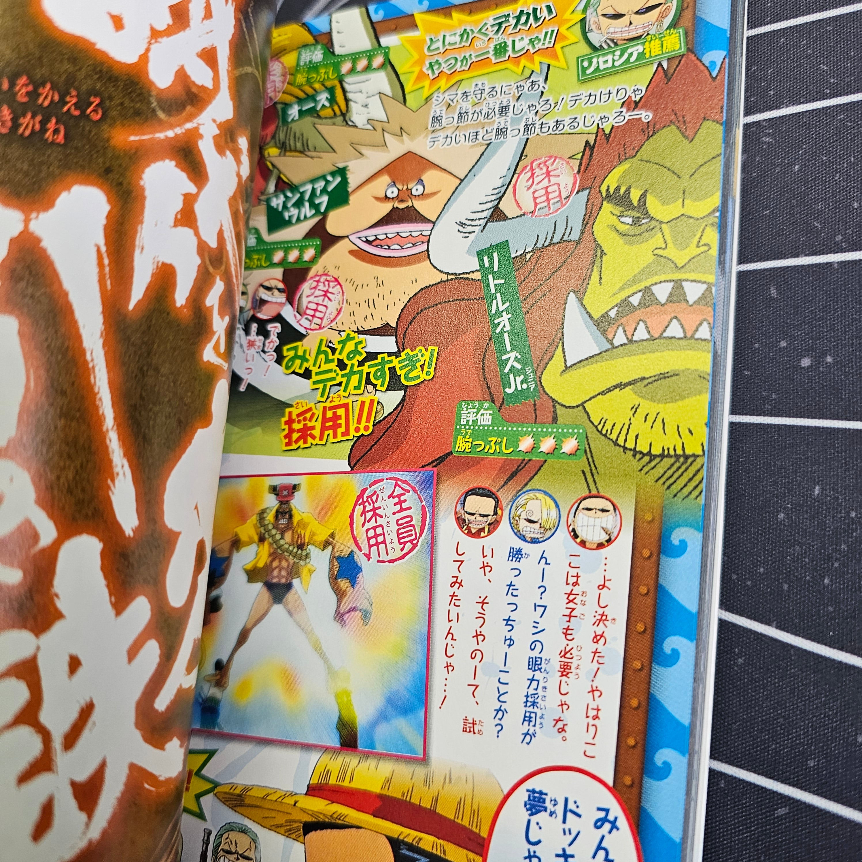 One Piece : WHITE - LOGBOOK DATA