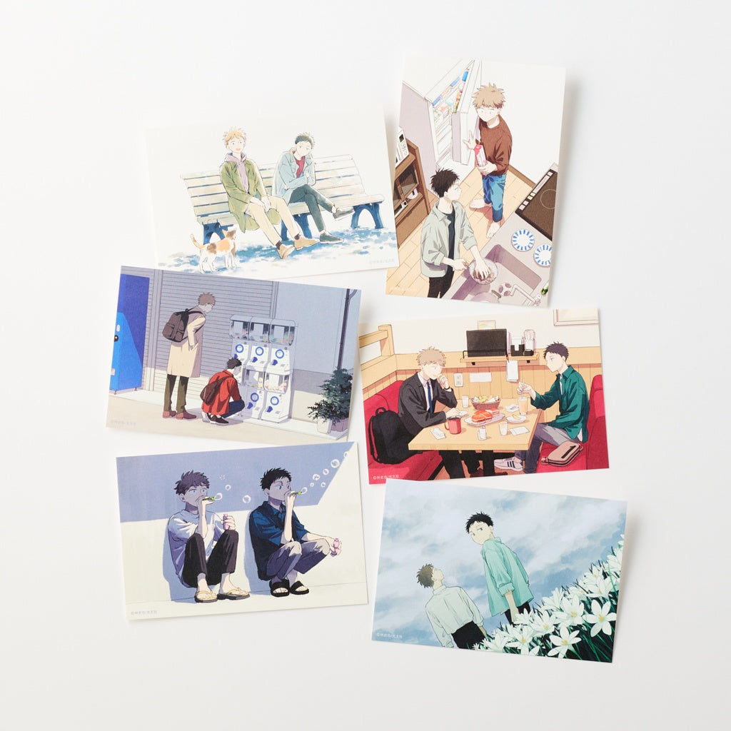 Cartes postales rééditées en couleurs « Histoires embarrassantes » (Lot de 6)