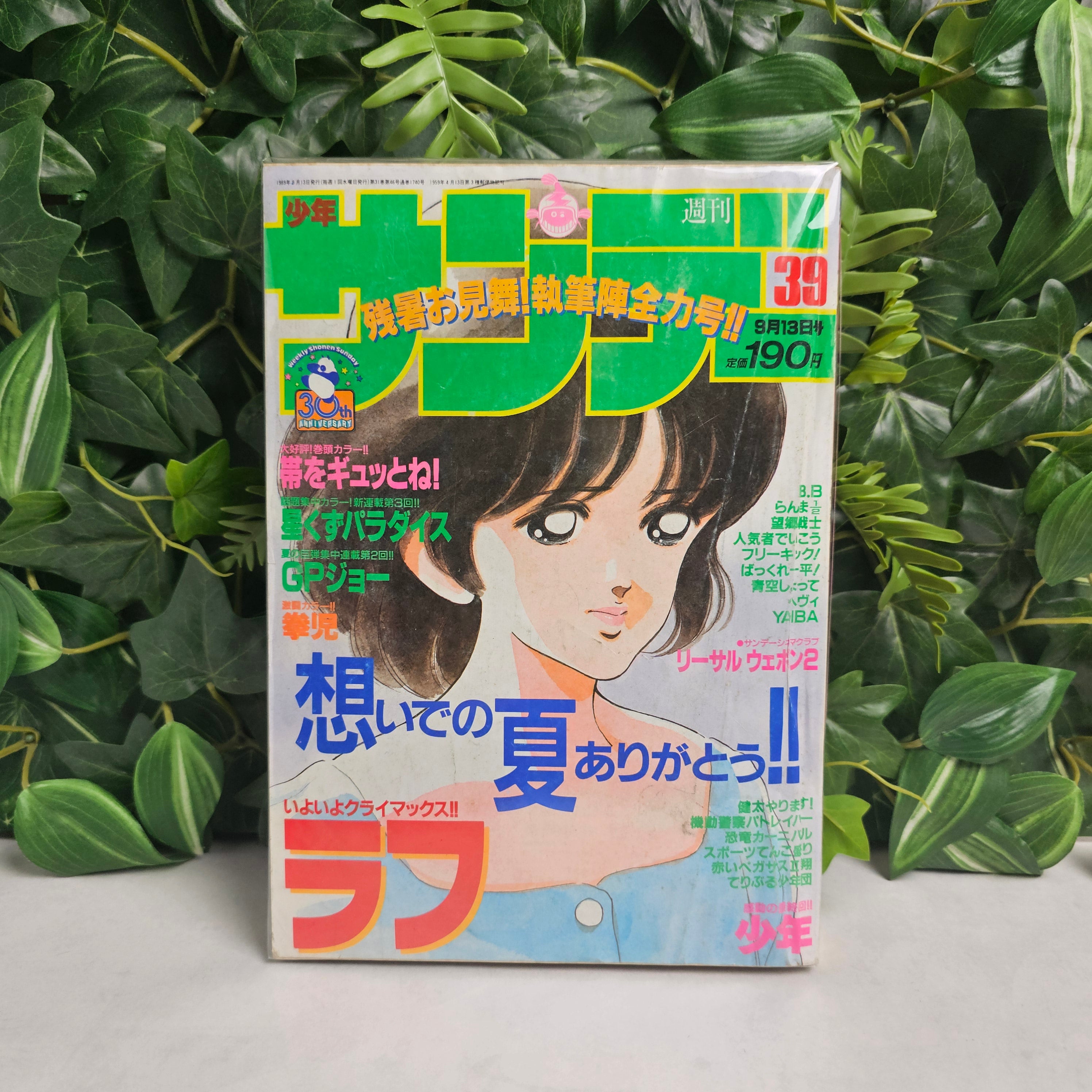 Weekly Shonen Sunday n°39 (1989)