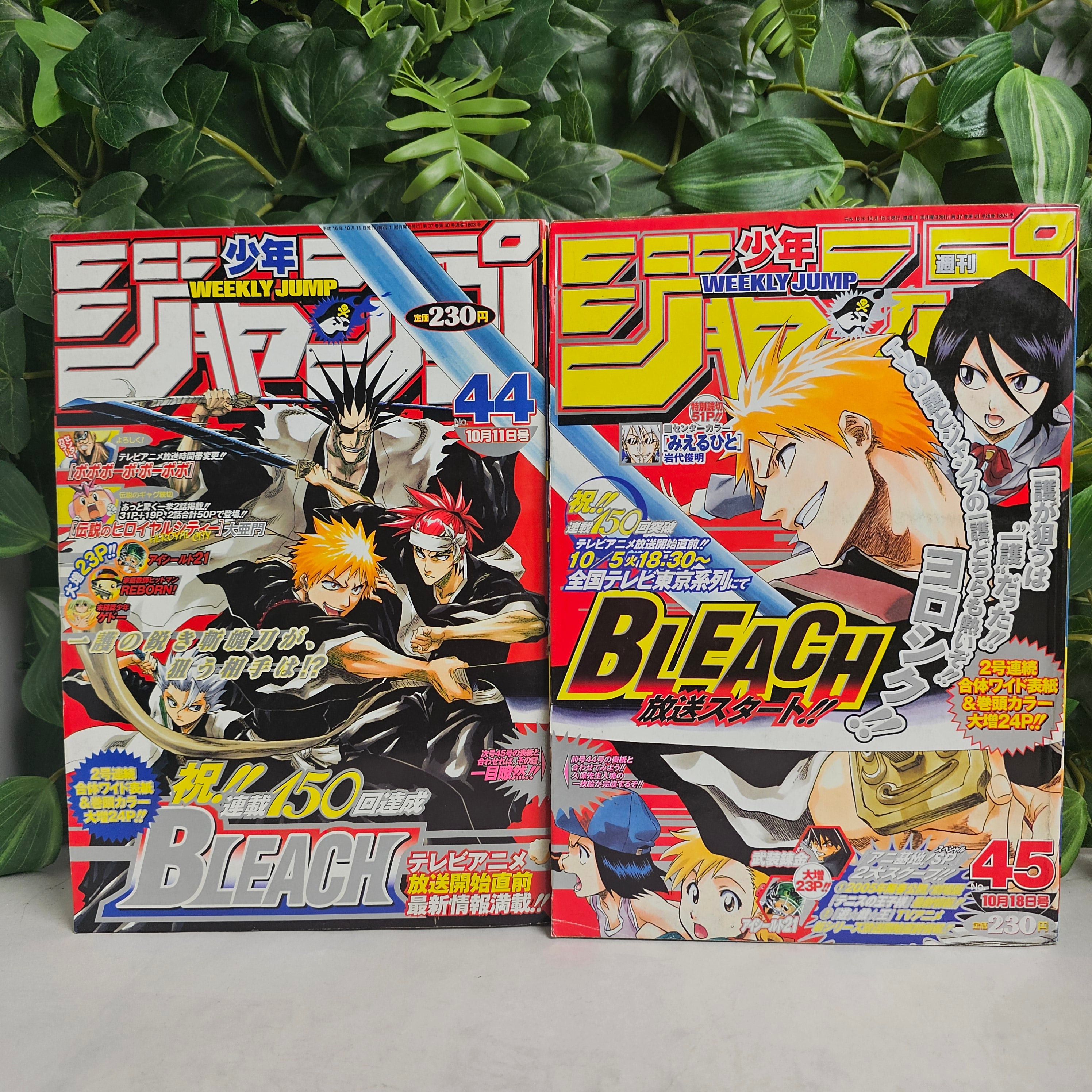 Weekly Shonen Jump n°44 + 45 (2004)