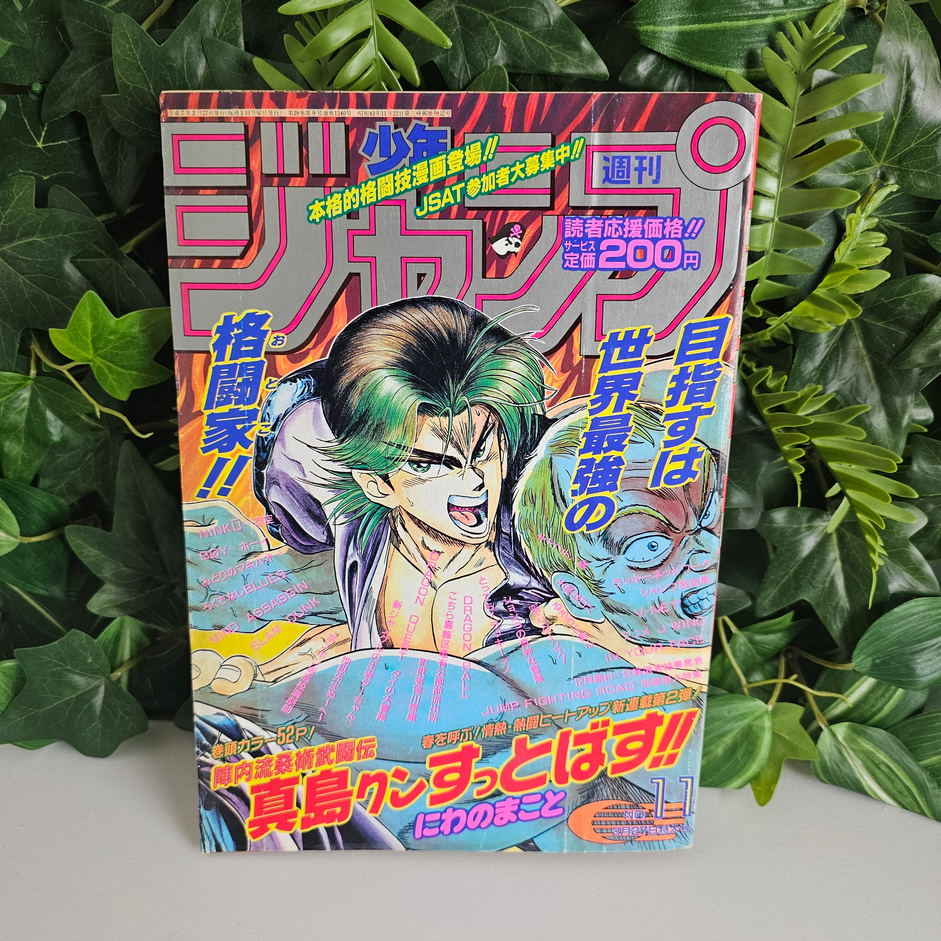 Weekly Shonen Jump n°11 (1995) (Dragon Ball chapitre 506)