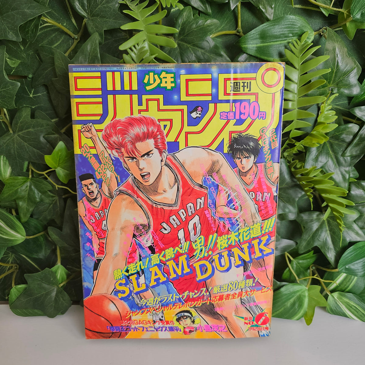 Weekly Shonen Jump n°6 (1991) (Slam Dunk)