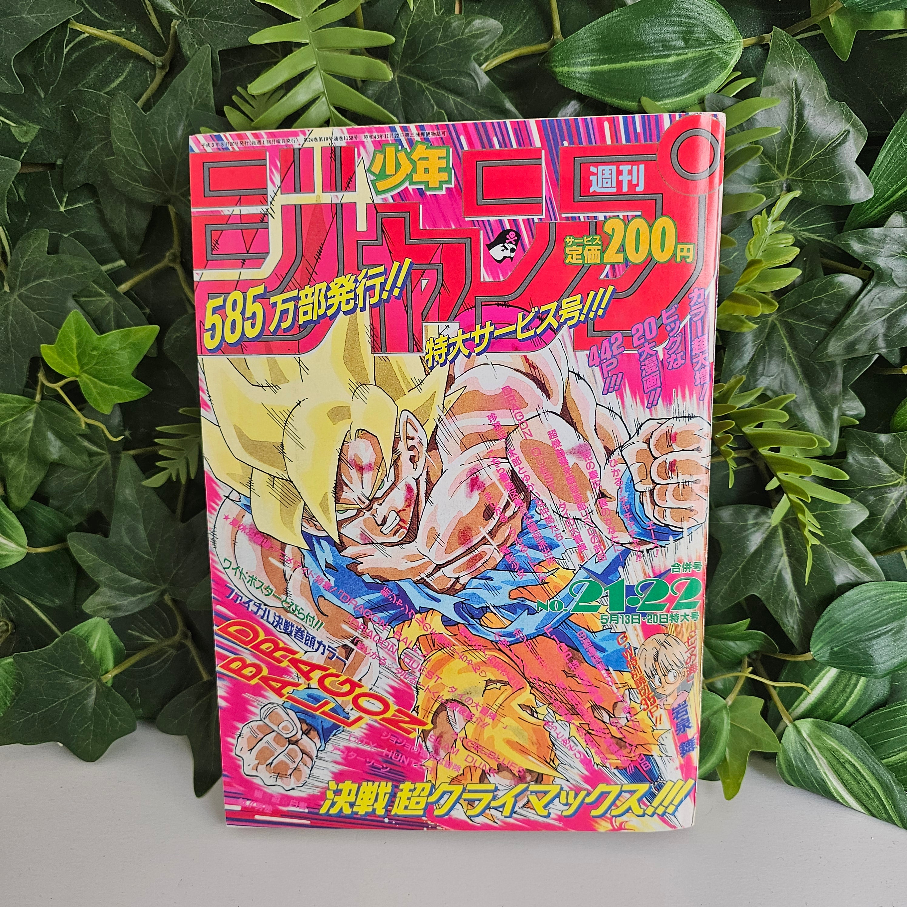 Weekly Shonen Jump n°21-22 (1991) (Dragon Ball) (REPRINT)
