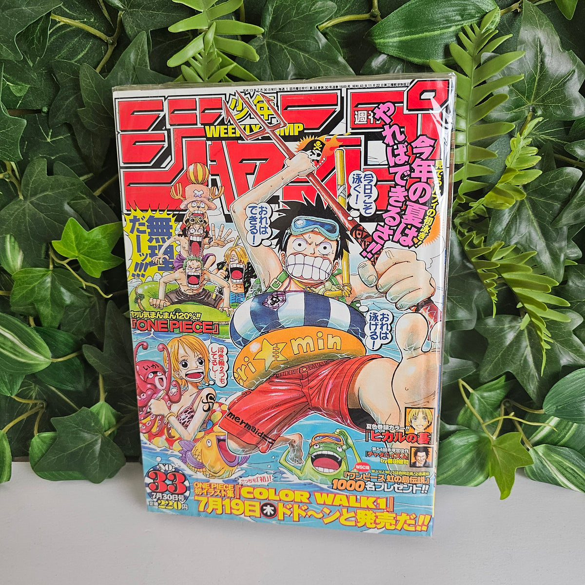 Weekly Shonen Jump n°33 (2001) (One Piece)