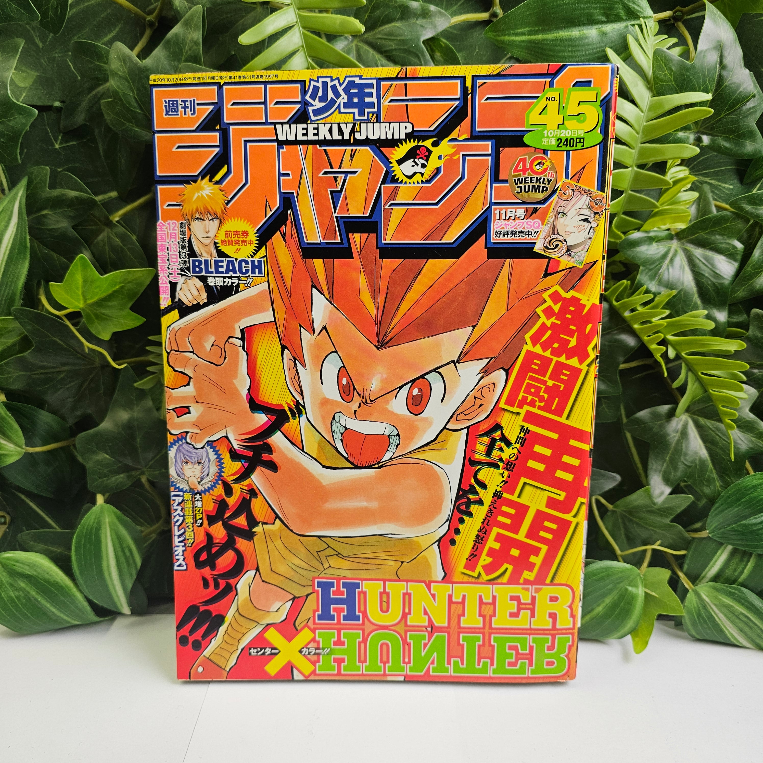 Weekly Shonen Jump n°45 (2008) (Hunter x Hunter)