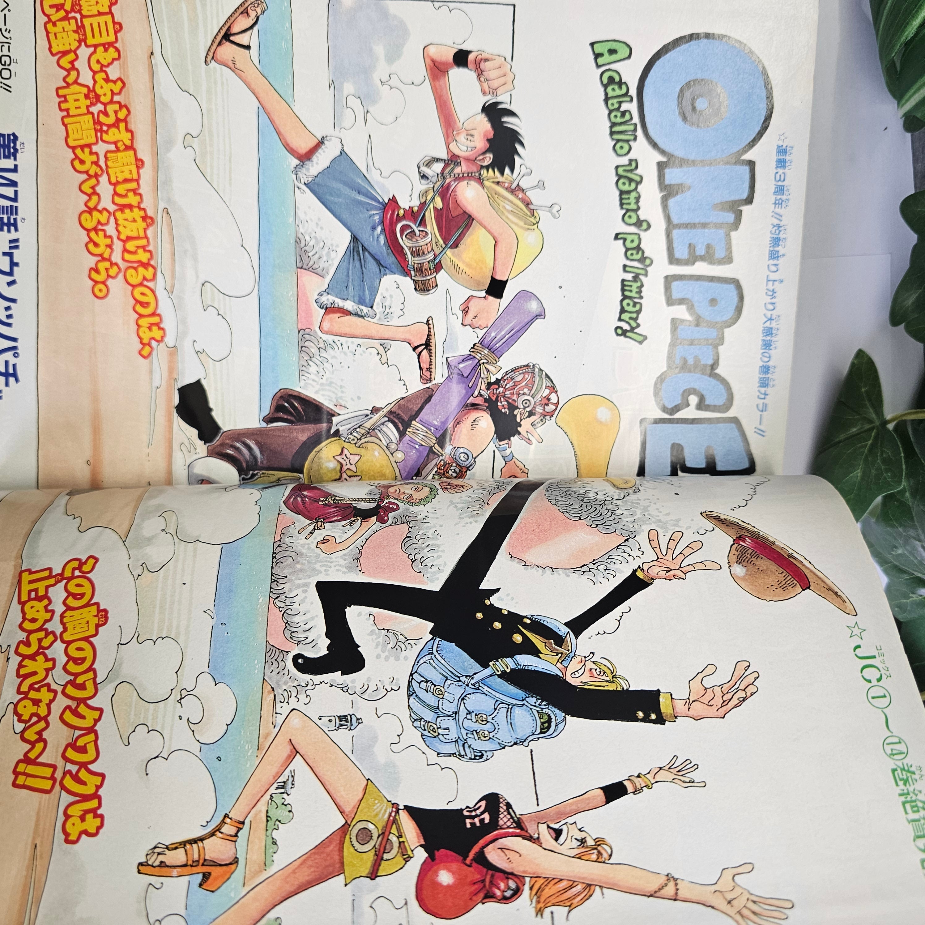 Weekly Shonen Jump n°36-37 (2000) 3ème anniversaire One Piece