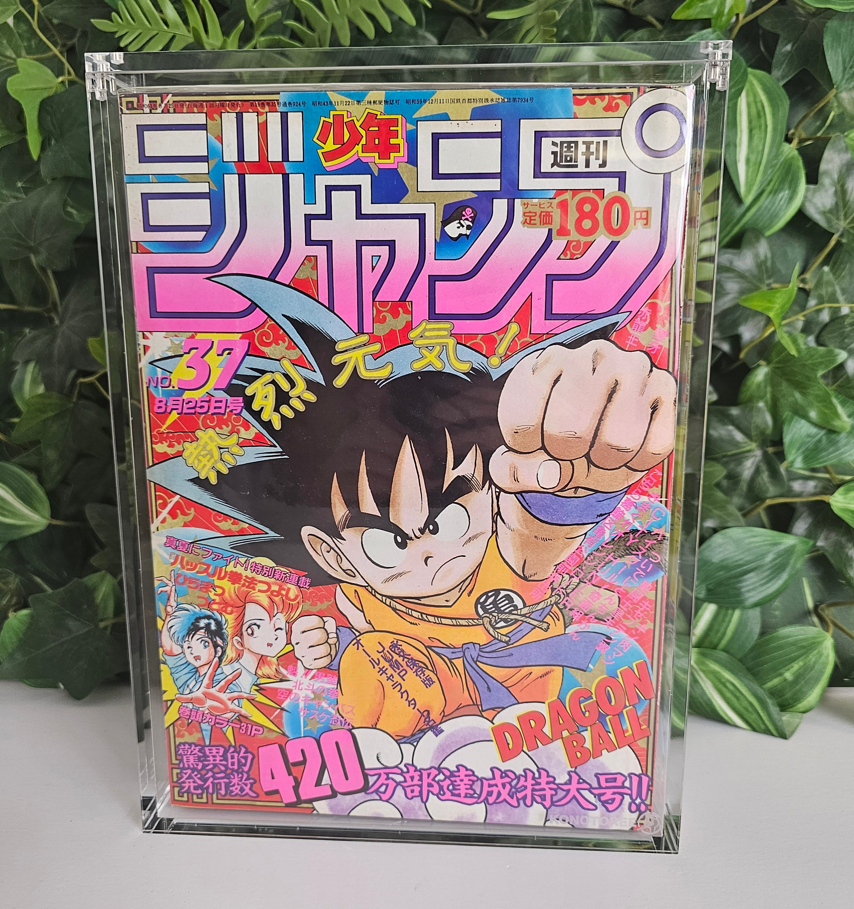 Protection acrylique Weekly Shonen Jump & magazines