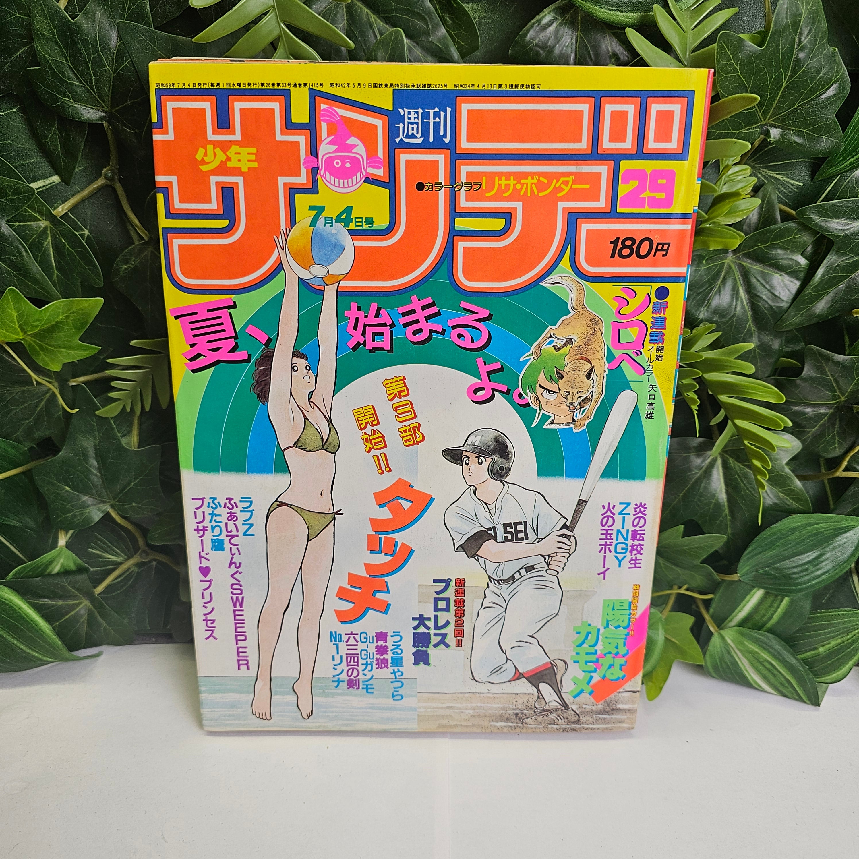 Weekly Shonen Sunday n°29 (1984) (Touch)